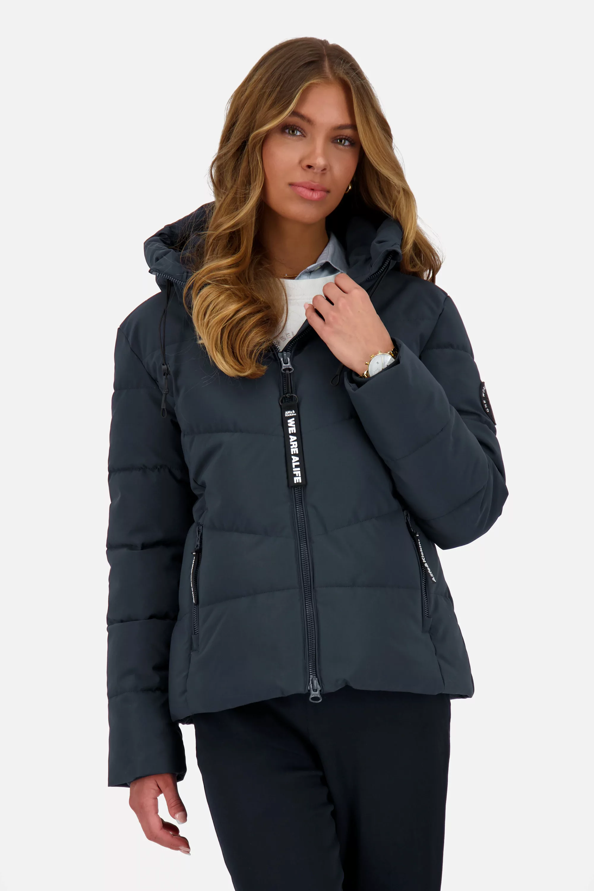 Alife & Kickin Winterjacke "Damen MicaelaAK A", Kurze warme Jacke mit gefüt günstig online kaufen