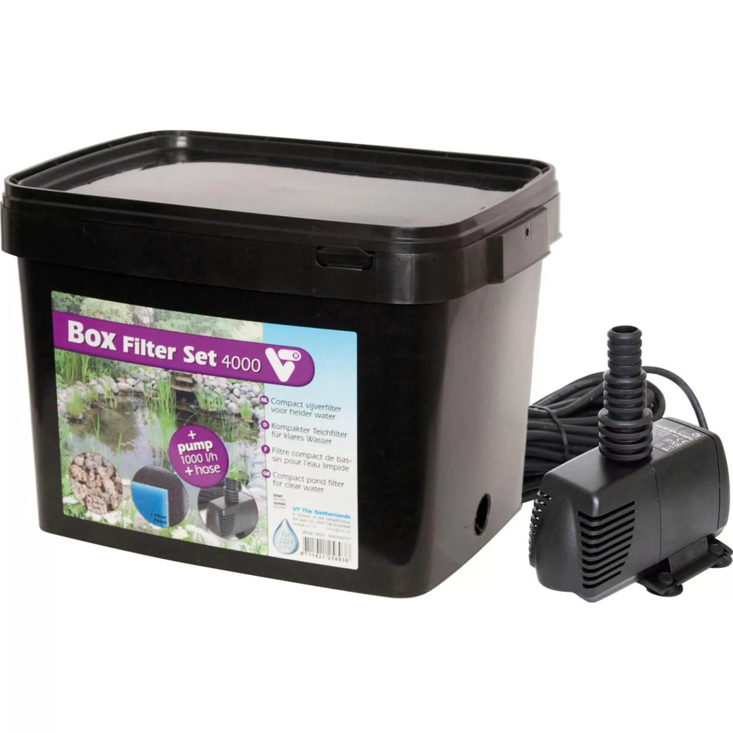 Velda Teichfilter 20 L Mit Pumpe 1000 L 146037 günstig online kaufen