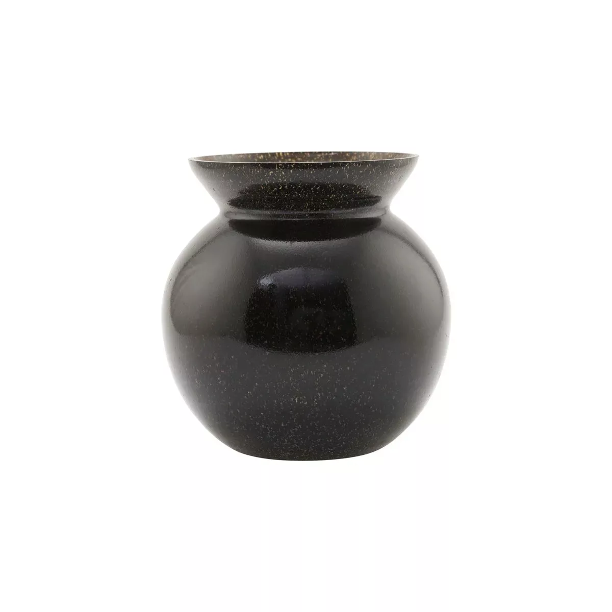 Klassische Vase Chenna aus Glas in Schwarz günstig online kaufen