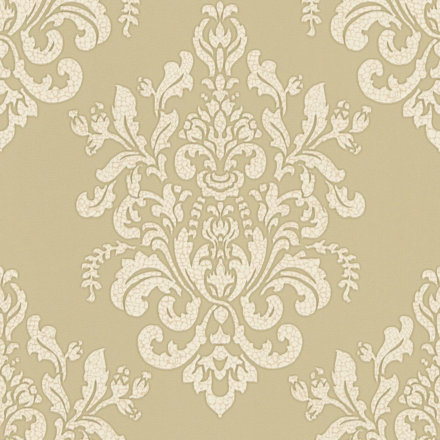 Bricoflor Barock Tapete in Beige Weiß Elegante Vlies Barocktapete Ideal für günstig online kaufen