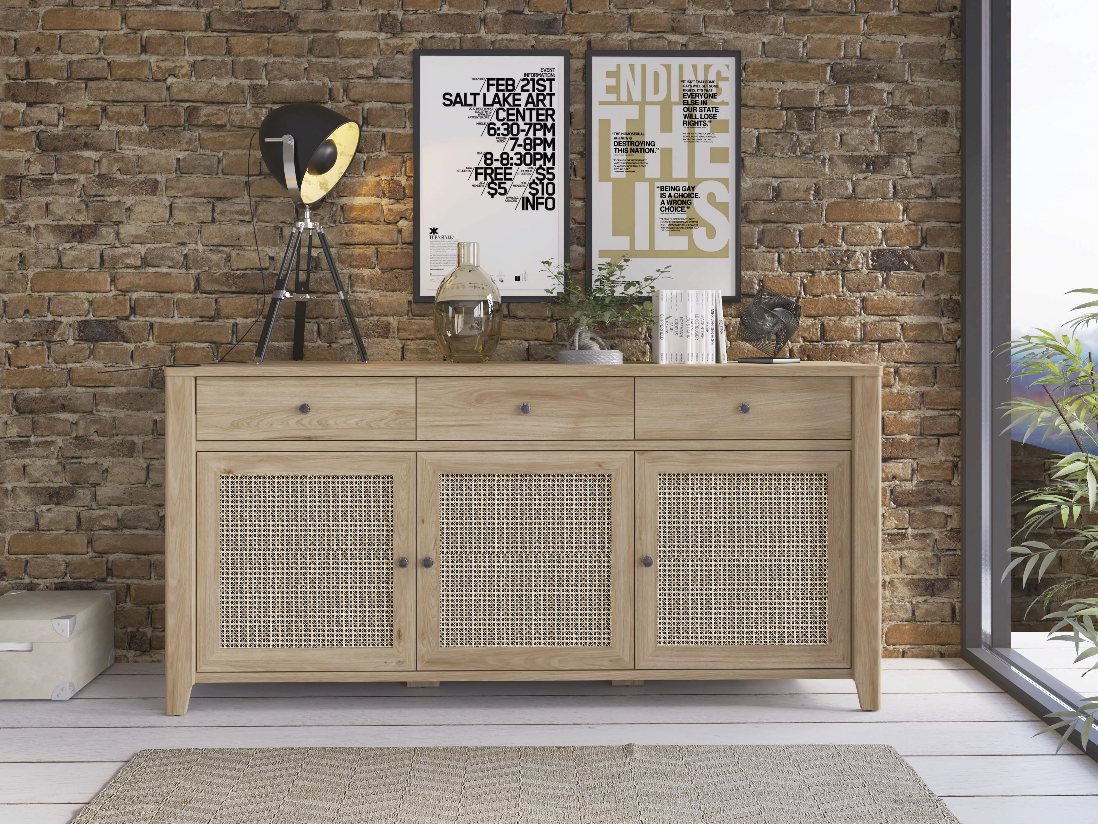 INOSIGN Sideboard "CESTINO", Breite ca. 188 cm günstig online kaufen