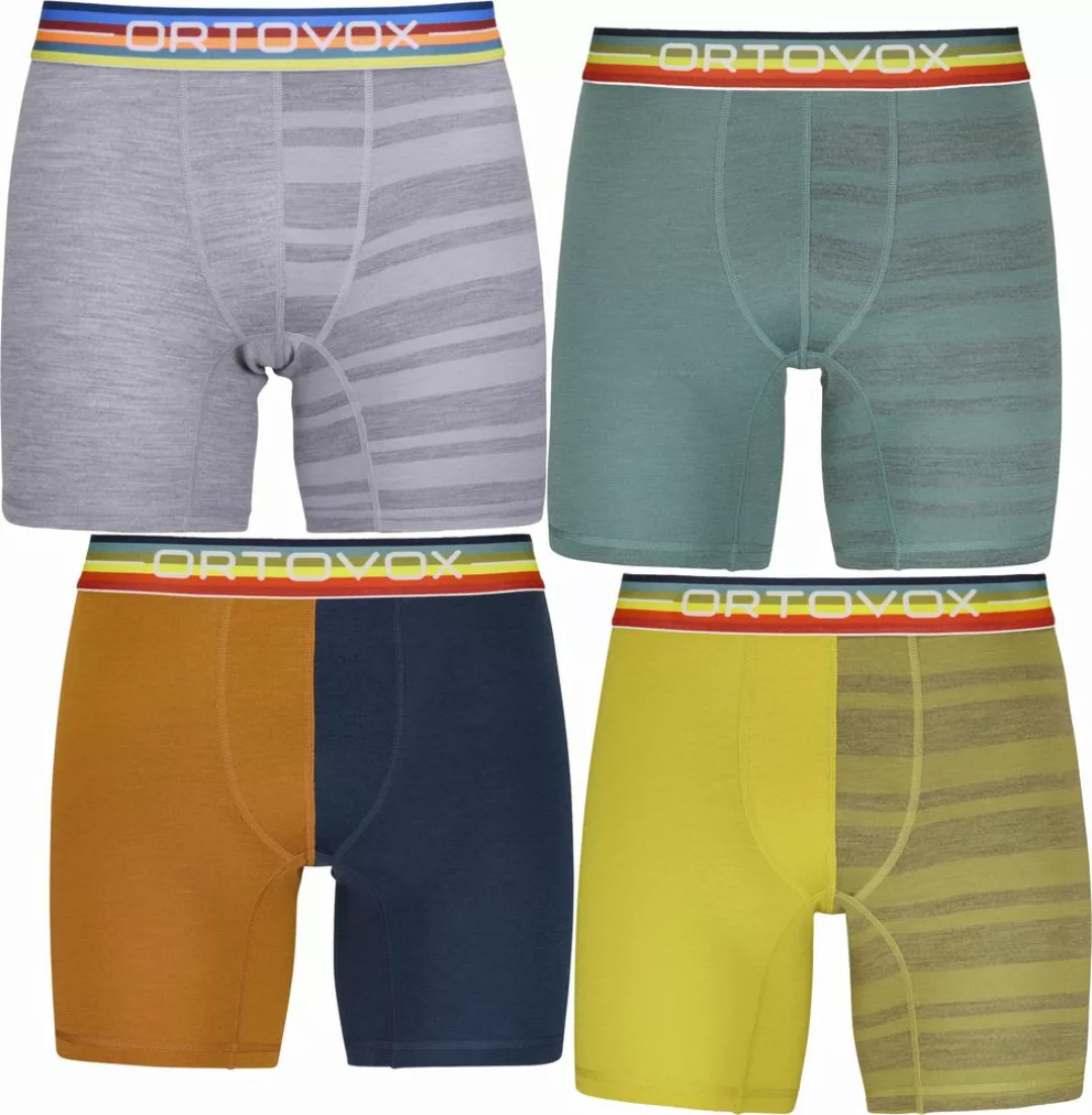 Ortovox Merino 185 Rock´n Wool Boxer Men - Funktionsunterhose günstig online kaufen