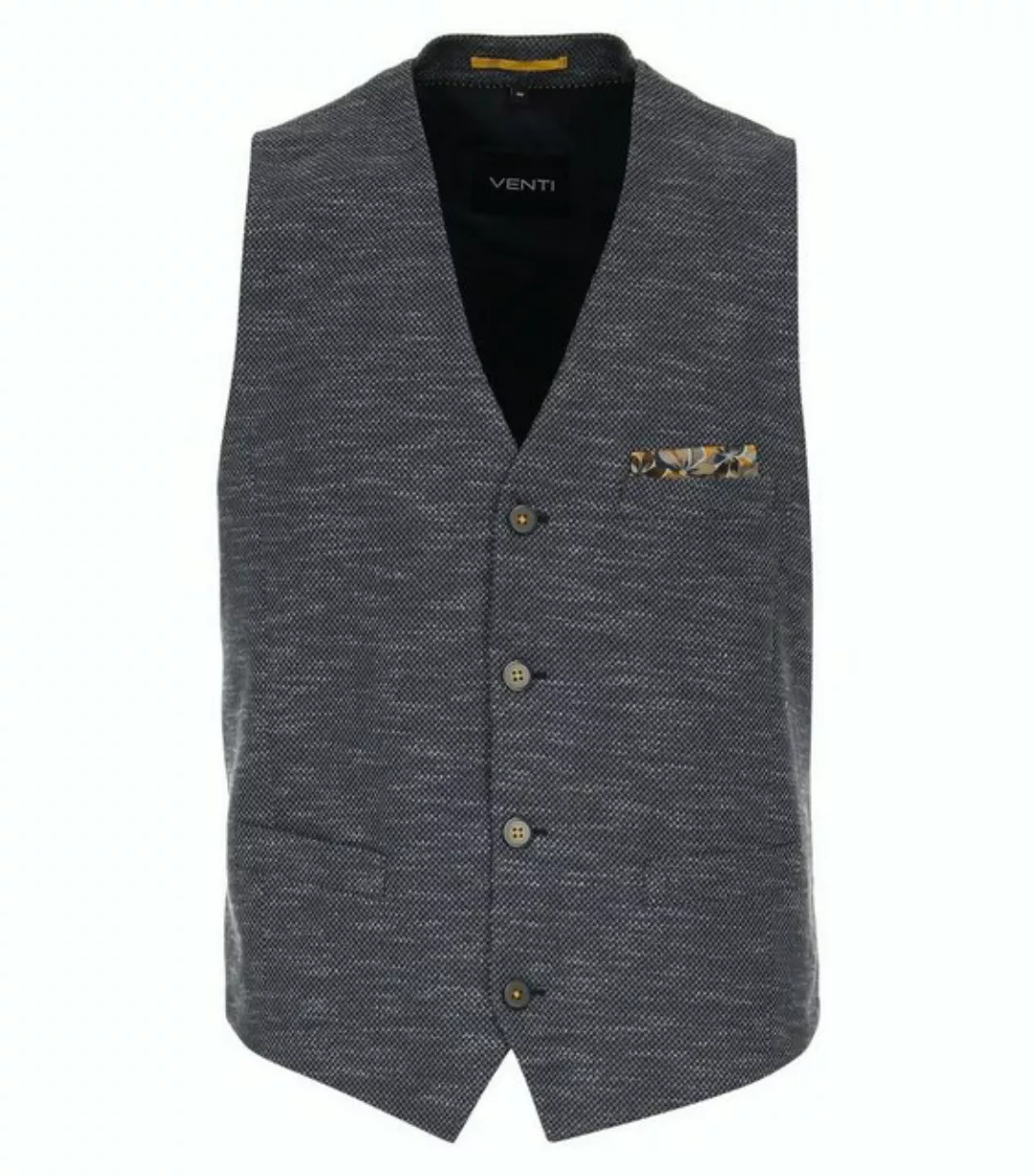 VENTI Shirtweste Sakko Weste, 108 blau günstig online kaufen