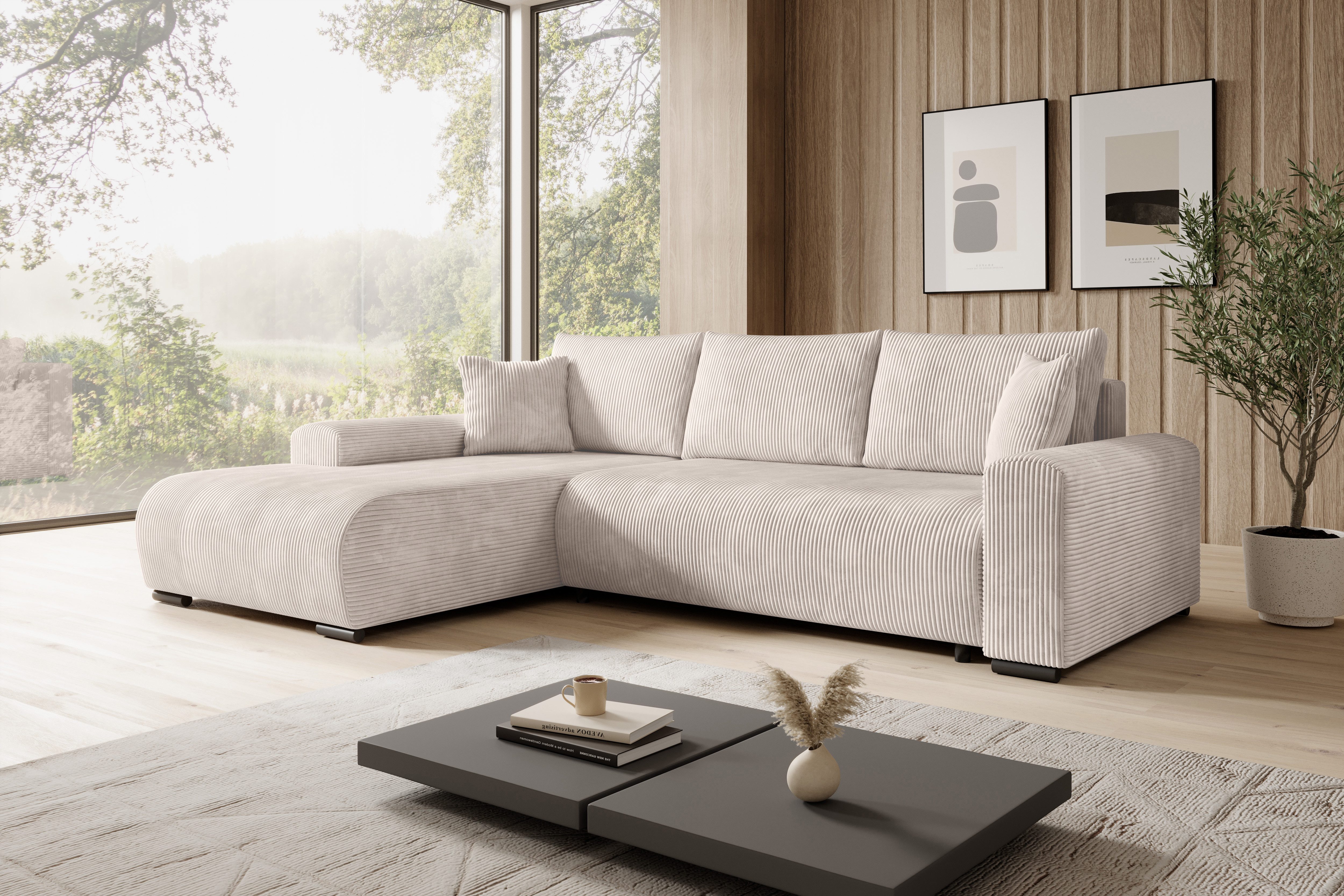 storez24 Ecksofa Ellen, mit Bettkasten und günstig online kaufen