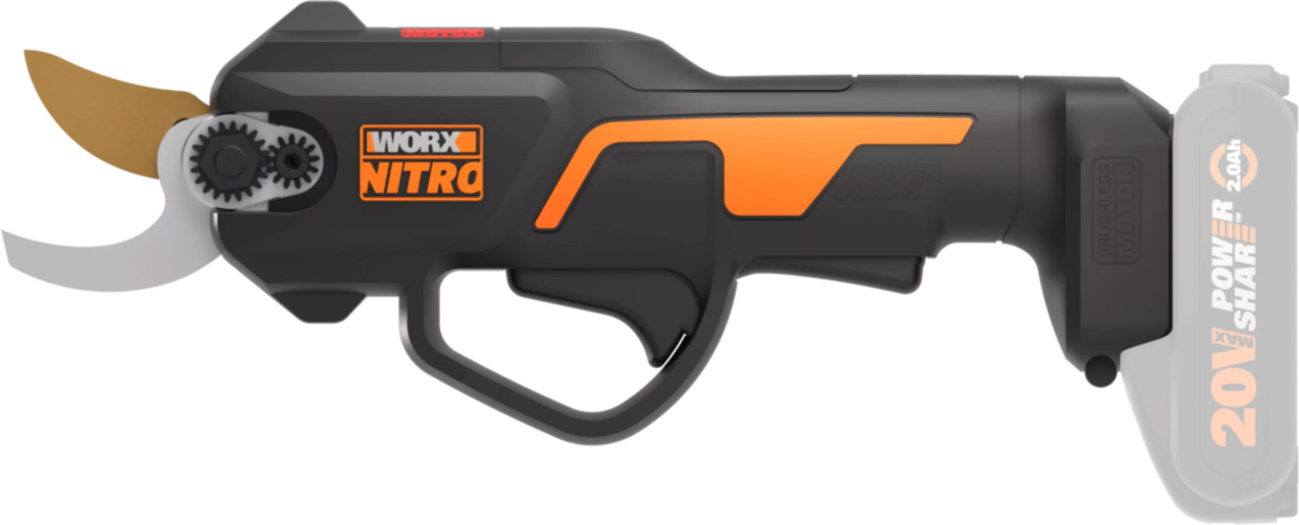 Worx Akku-Astschere "NITRO WG330E.9", 25 mm Schnitt, ohne Akku und Ladegerä günstig online kaufen