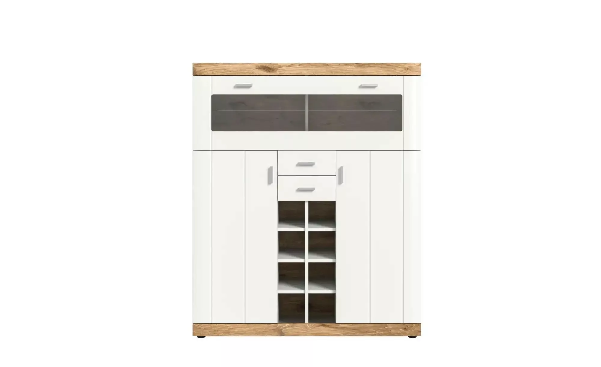 ebuy24 Vitrine Laredo Vitrinenschrank Barkabinett 2 Türen, 1 Klap günstig online kaufen