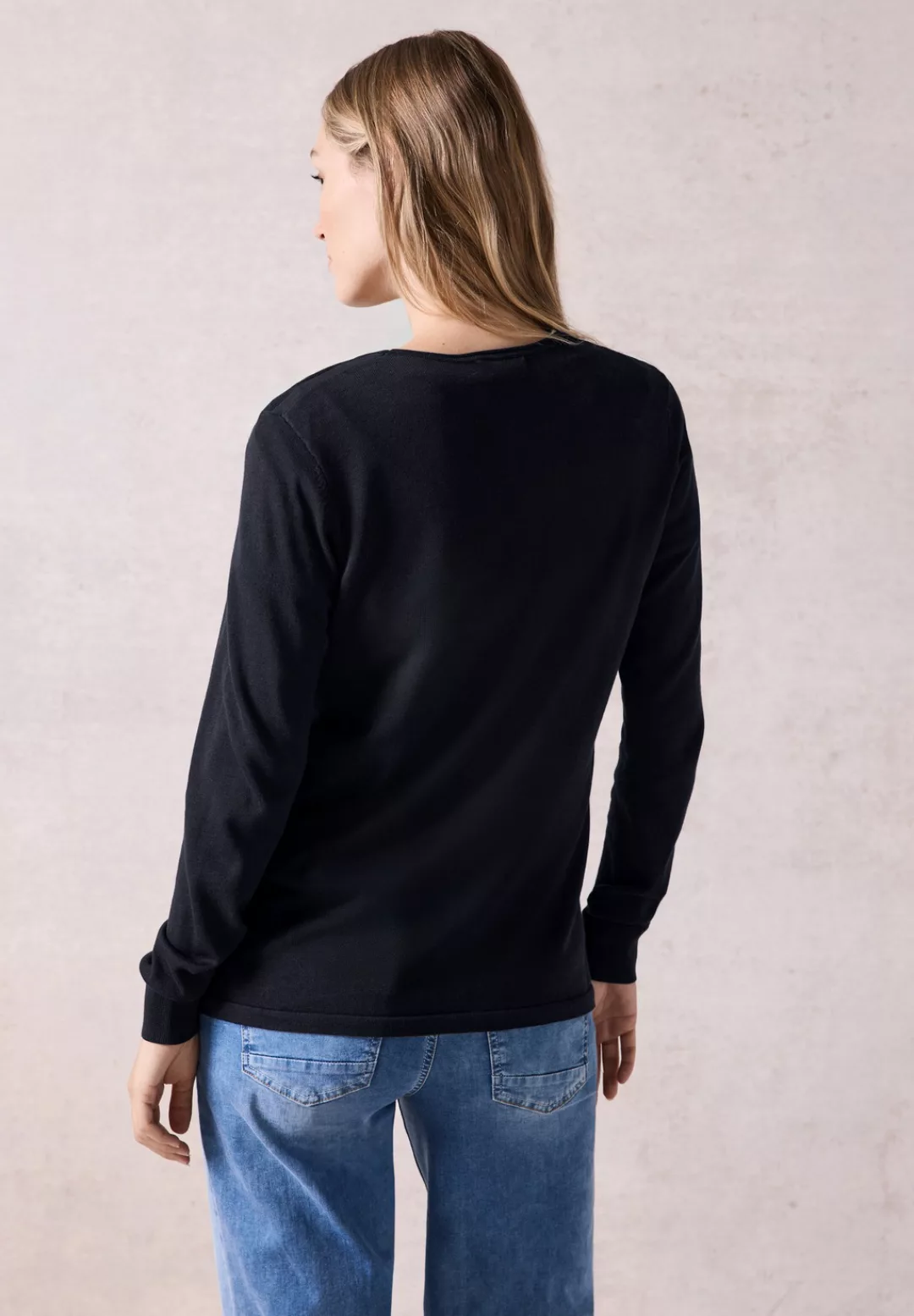 Cecil Strickpullover, mit Rundhalsausschnitt günstig online kaufen