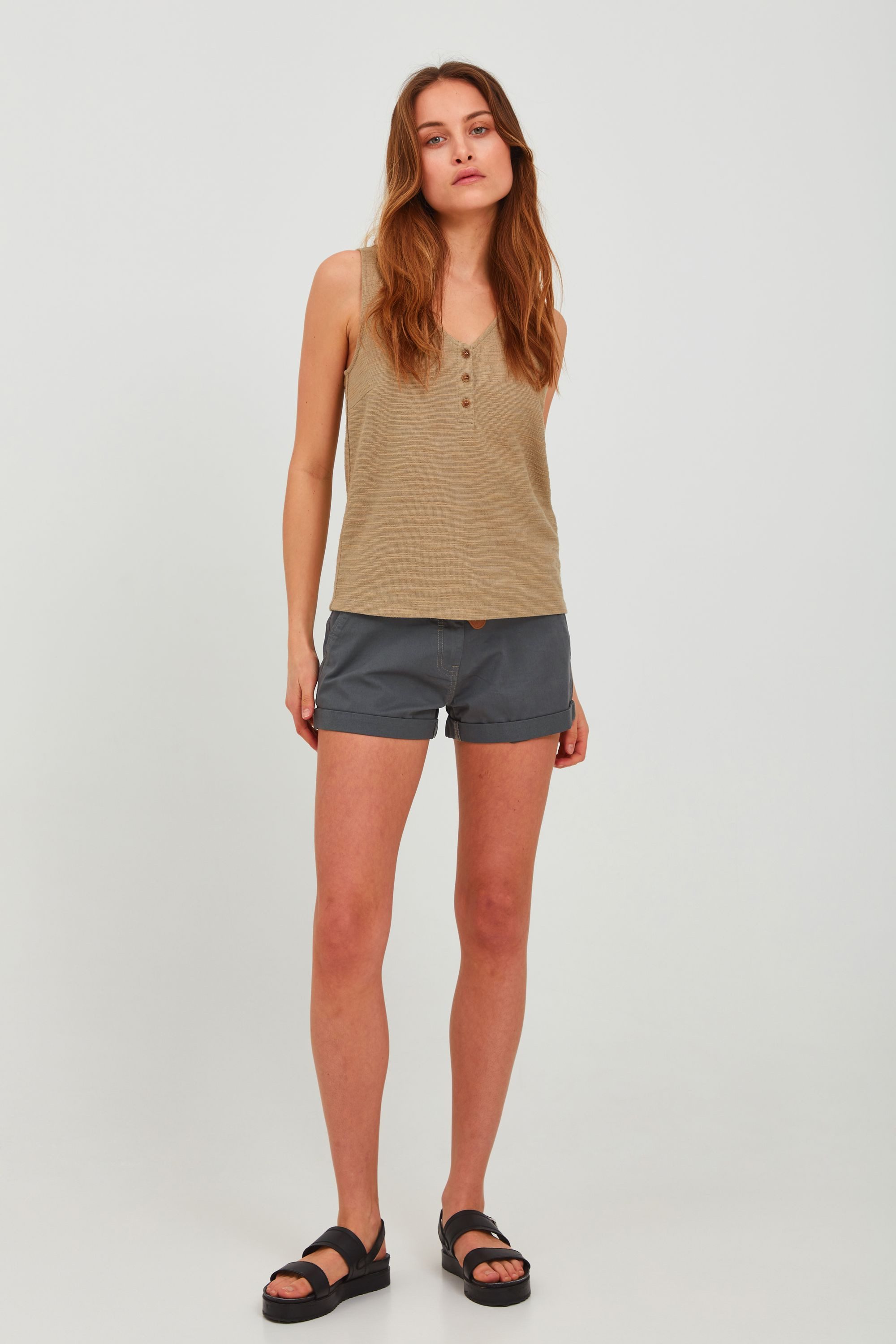 OXMO Chinoshorts OXChanett Shorts mit Gürtel günstig online kaufen
