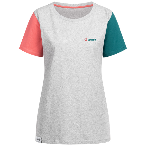 Colored Sleeves T-shirt Damen Mit Logo Print günstig online kaufen