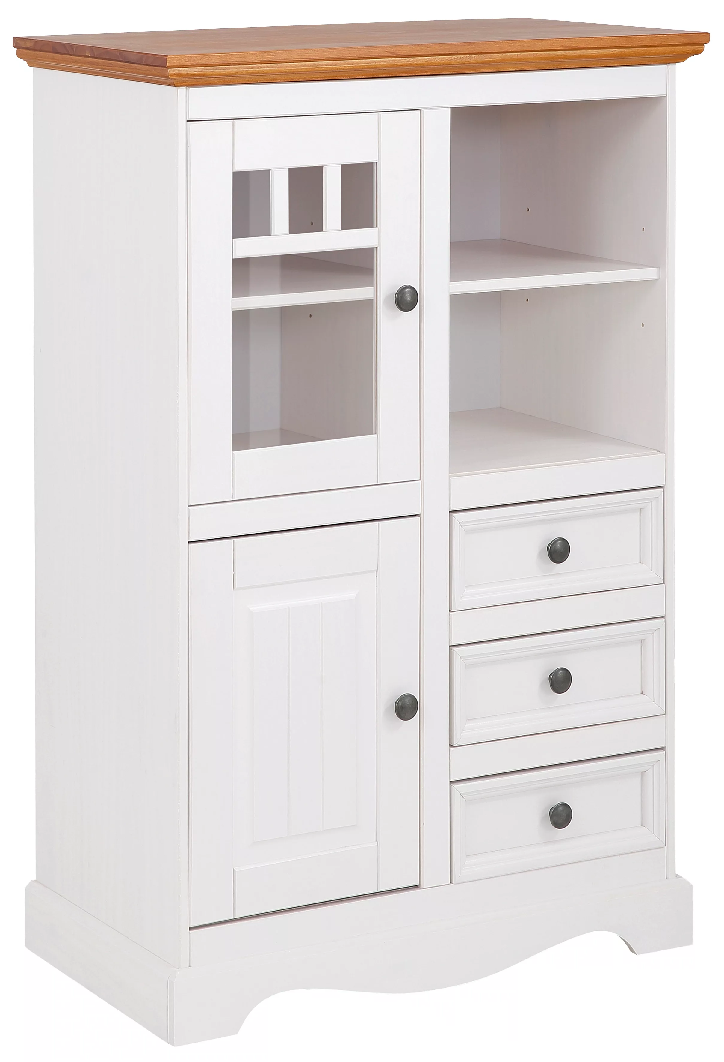 Home affaire Highboard "Melissa", Breite 80 cm günstig online kaufen