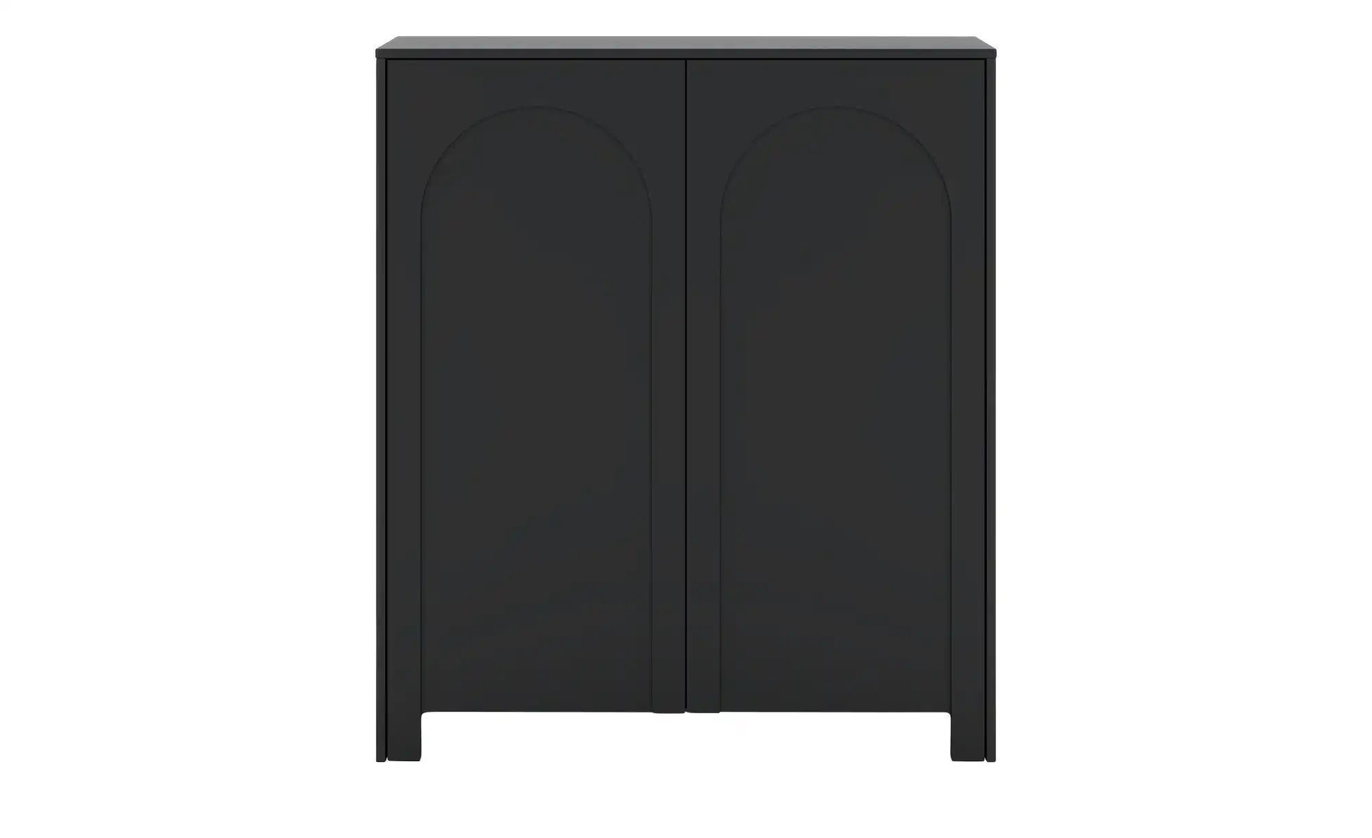 Highboard  Arsoli ¦ schwarz ¦ Maße (cm): B: 100 H: 117 T: 35.0 Kommoden & S günstig online kaufen
