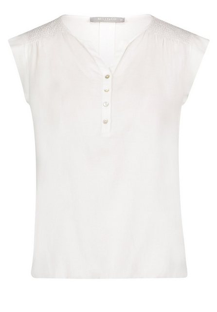 Betty&Co Klassische Bluse Bluse Lang ohne Arm günstig online kaufen