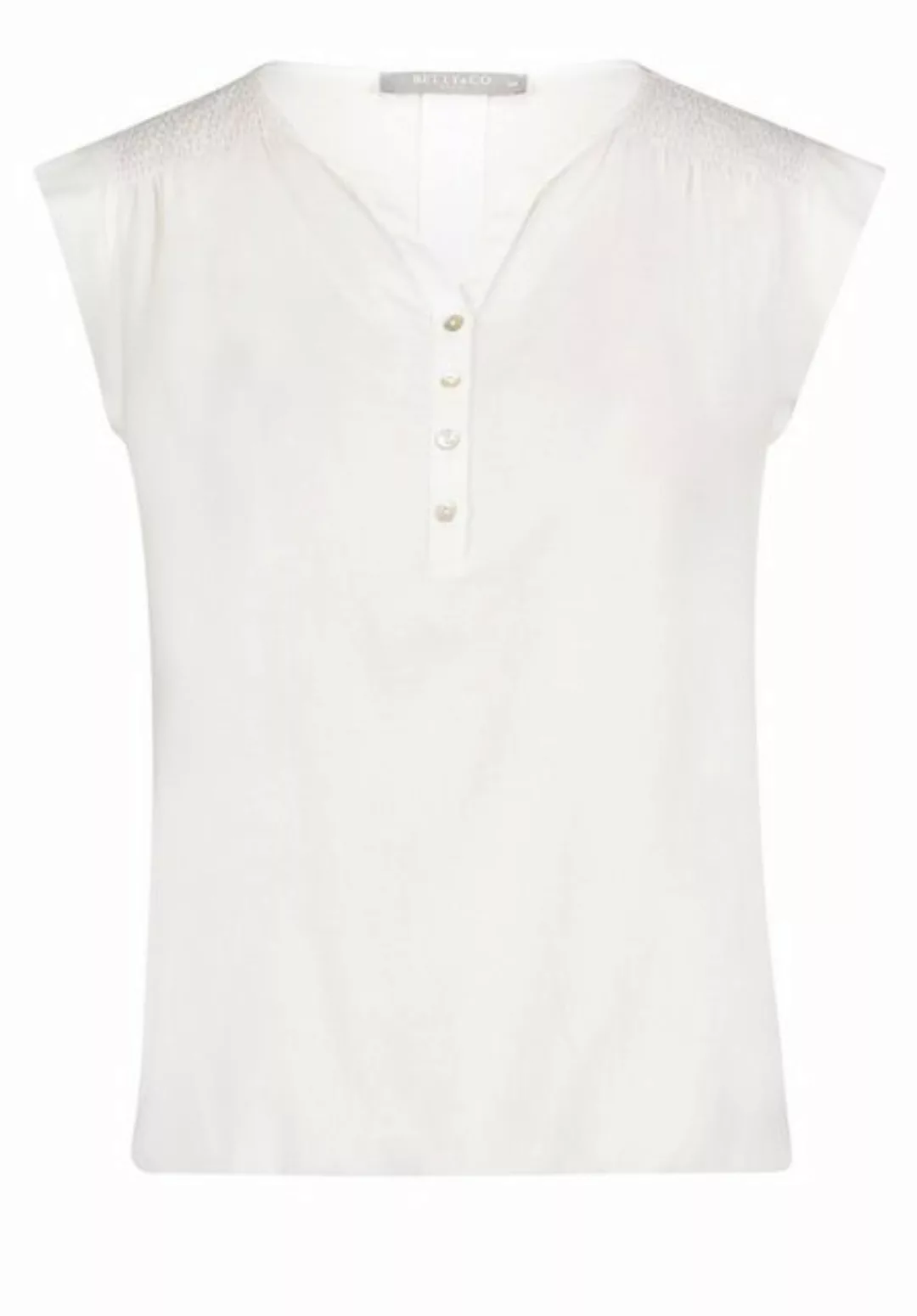 Betty&Co Klassische Bluse Bluse Lang ohne Arm günstig online kaufen