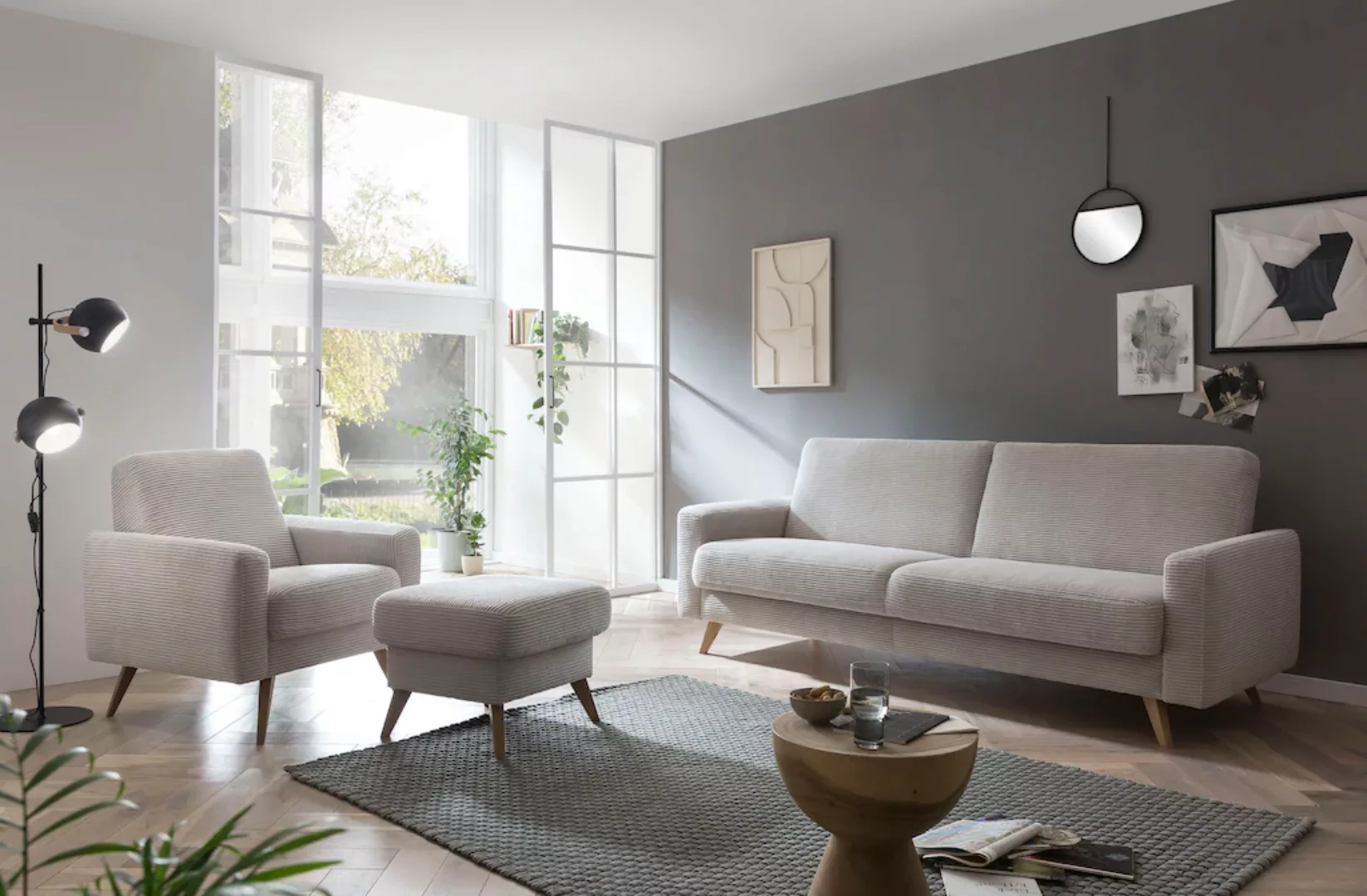 exxpo - sofa fashion Sessel "Samso, Loungesessel", elegant und bequem, aktu günstig online kaufen