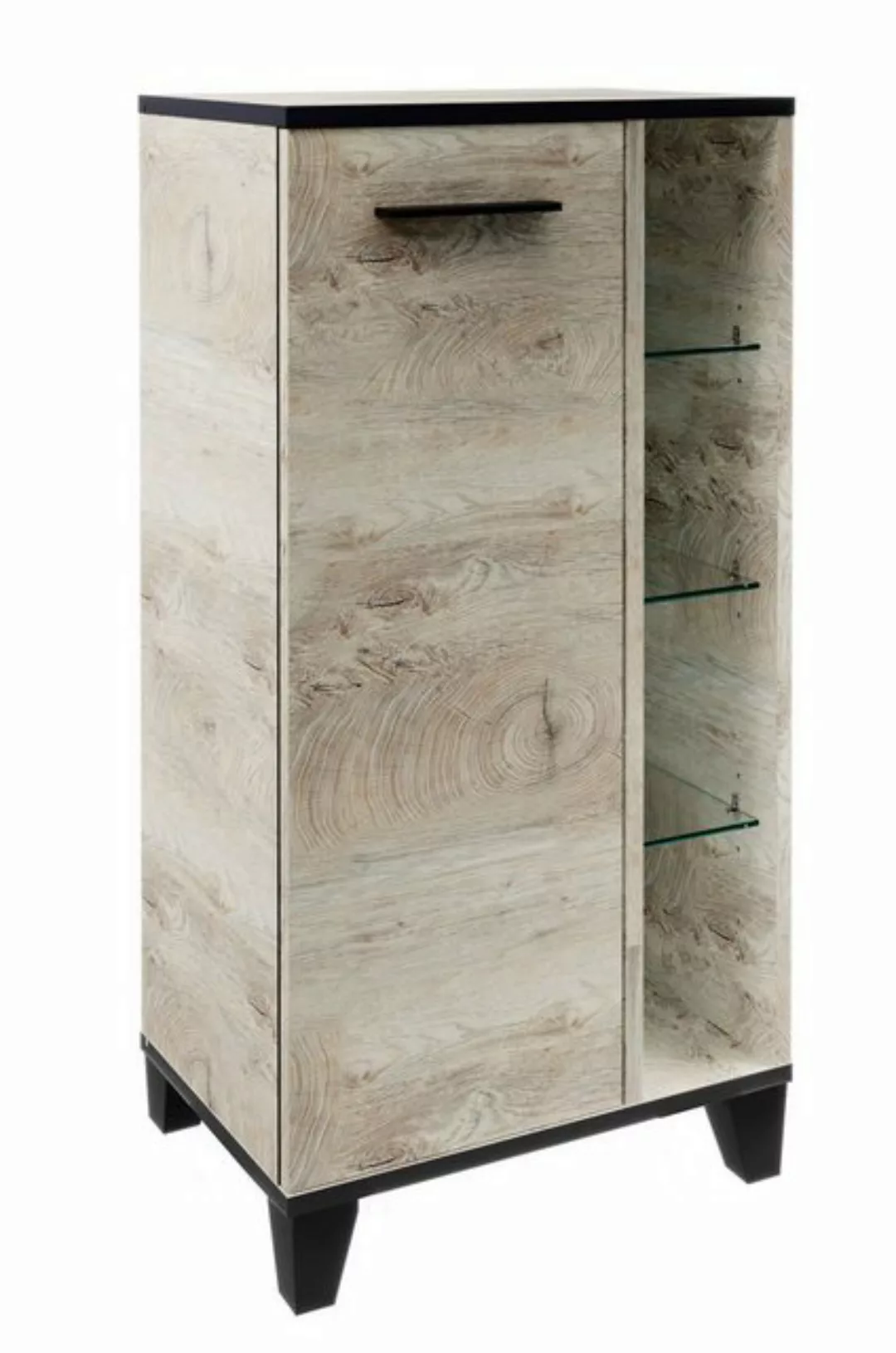 FACKELMANN Midischrank Fackelmann Midischrank TE-A Nature Oak günstig online kaufen