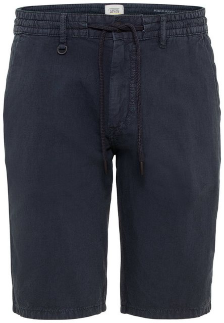 camel active Bermudas Chino Shorts aus Baumwoll/Leinen-Mix günstig online kaufen