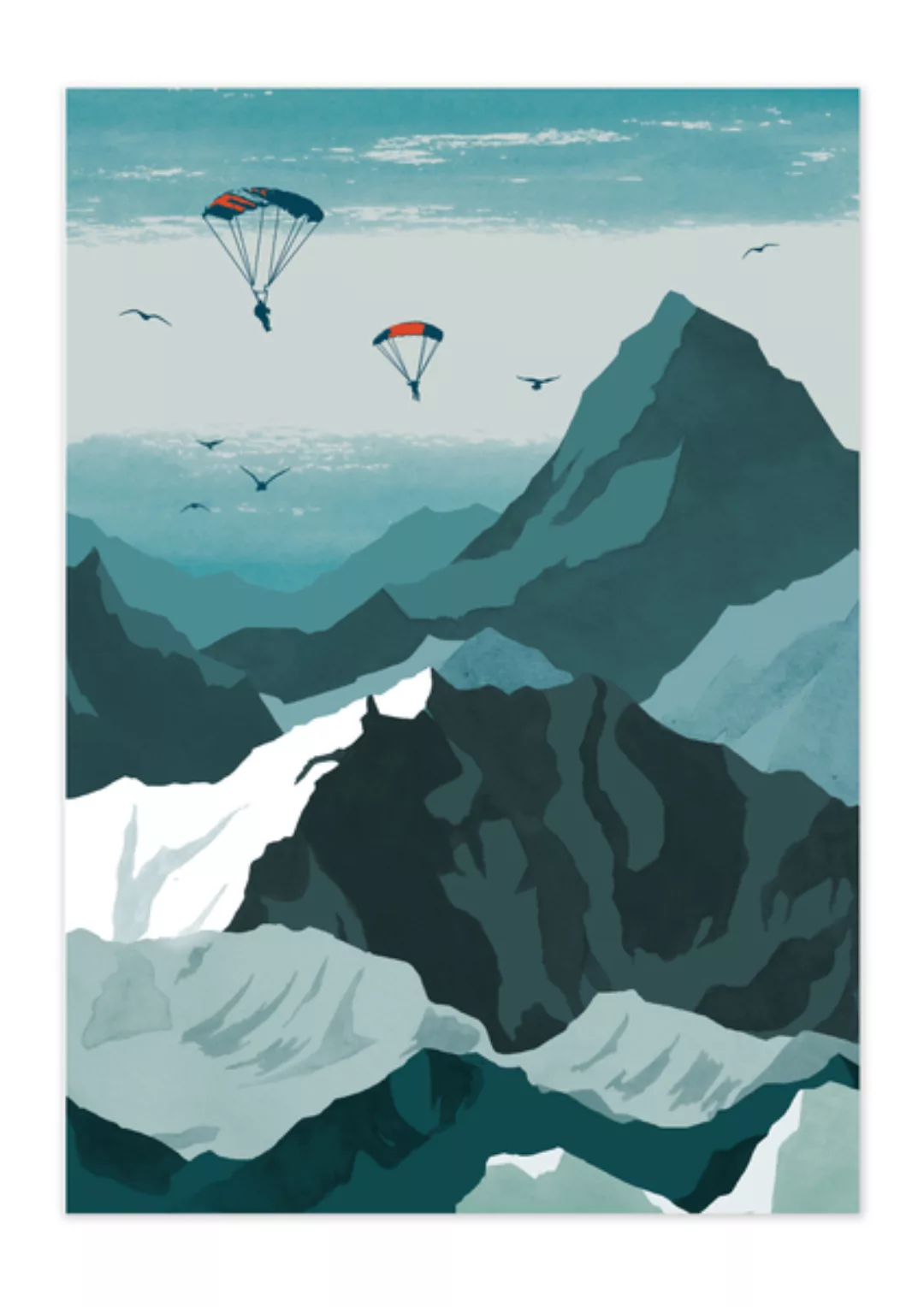 Poster Nature Sky Diver Matt günstig online kaufen