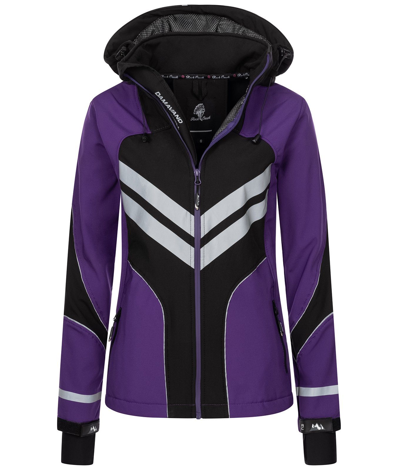Rock Creek Softshelljacke Damen Softshelljacke Wanderjacke günstig online kaufen