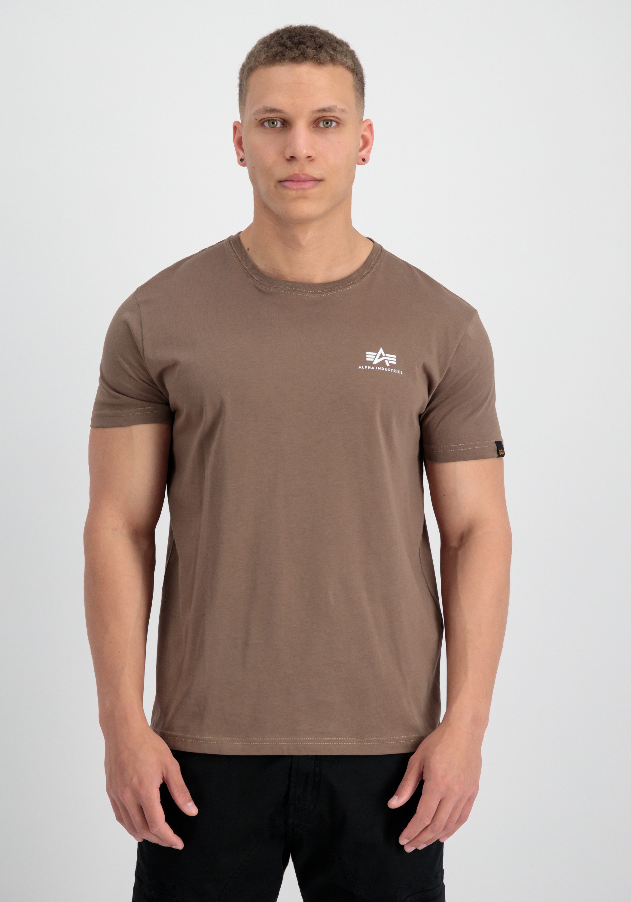 Alpha Industries T-Shirt "Alpha Industries Men - T-Shirts Basic T-Shirt ML" günstig online kaufen