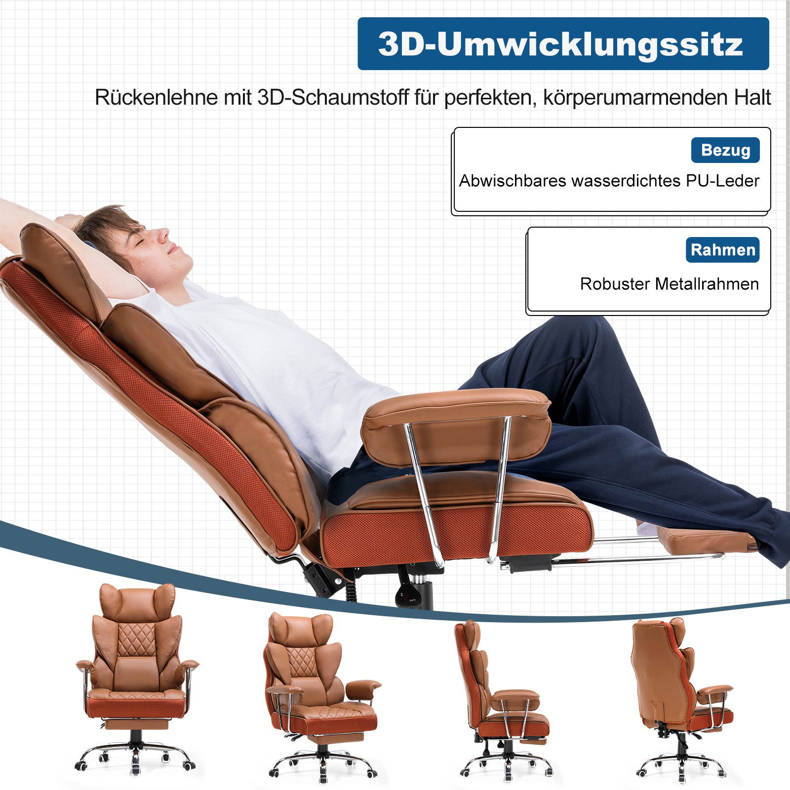GTPLAYER Gaming-Stuhl Gaming Stuhl, Gamer Stuhl, günstig online kaufen