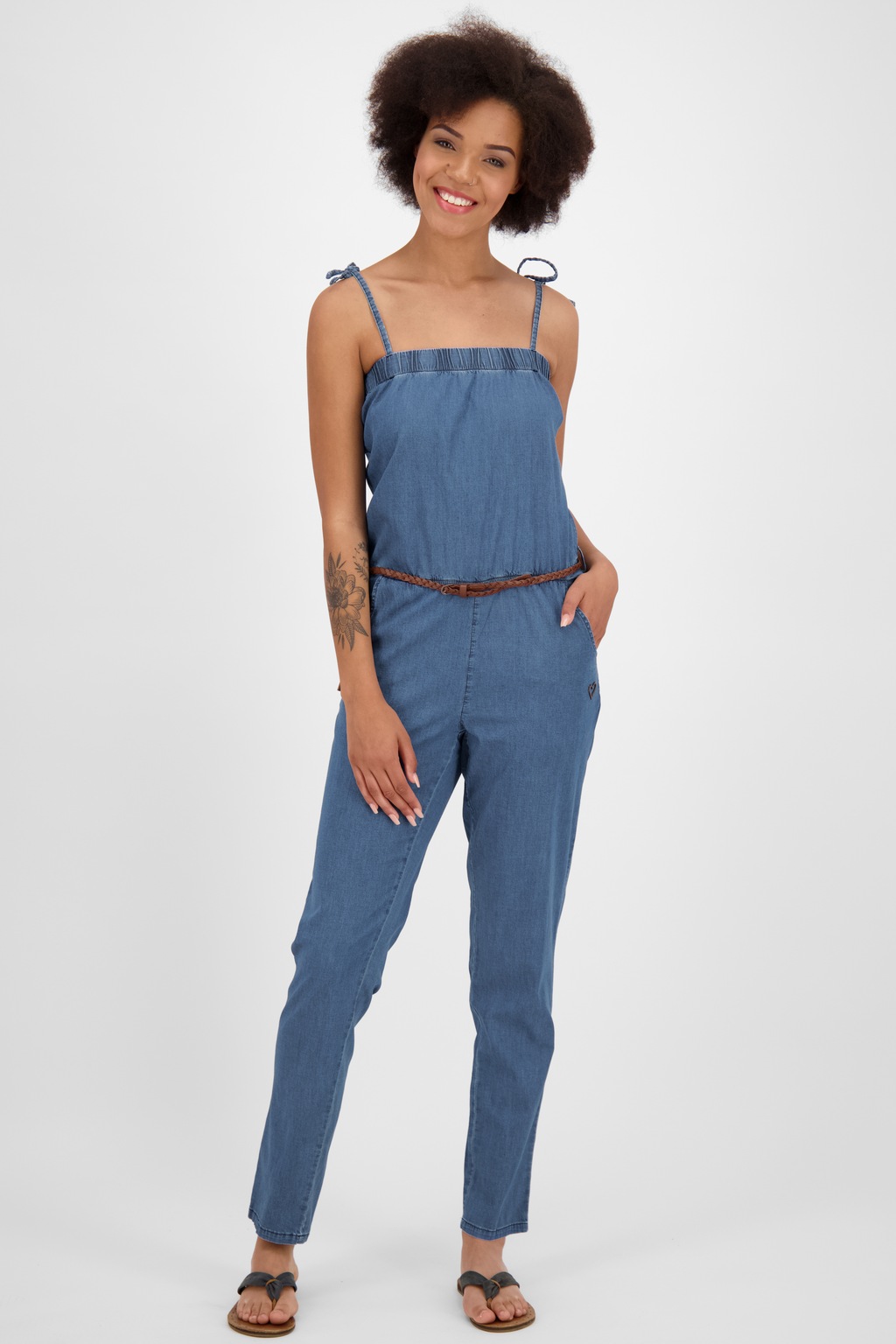 Alife & Kickin Jumpsuit "Damen PAMAK DNM JUMPSUIT" günstig online kaufen