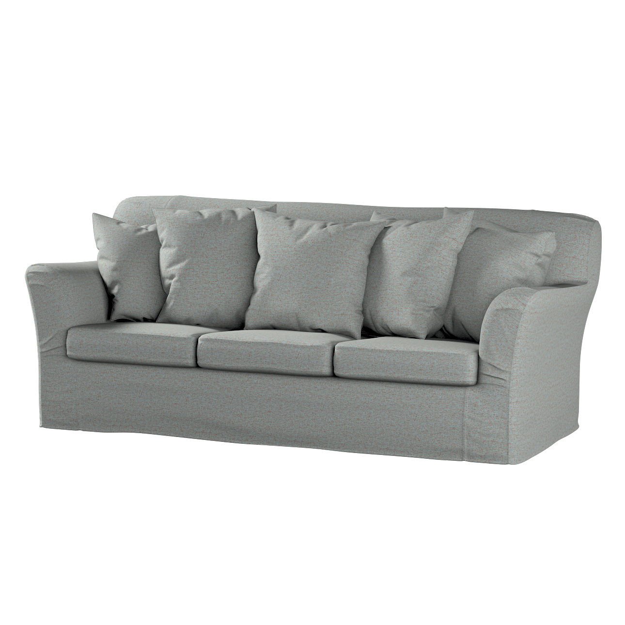 Bezug für Tomelilla 3-Sitzer Sofa nicht ausklappbar, blau, Sofahusse, Tomel günstig online kaufen