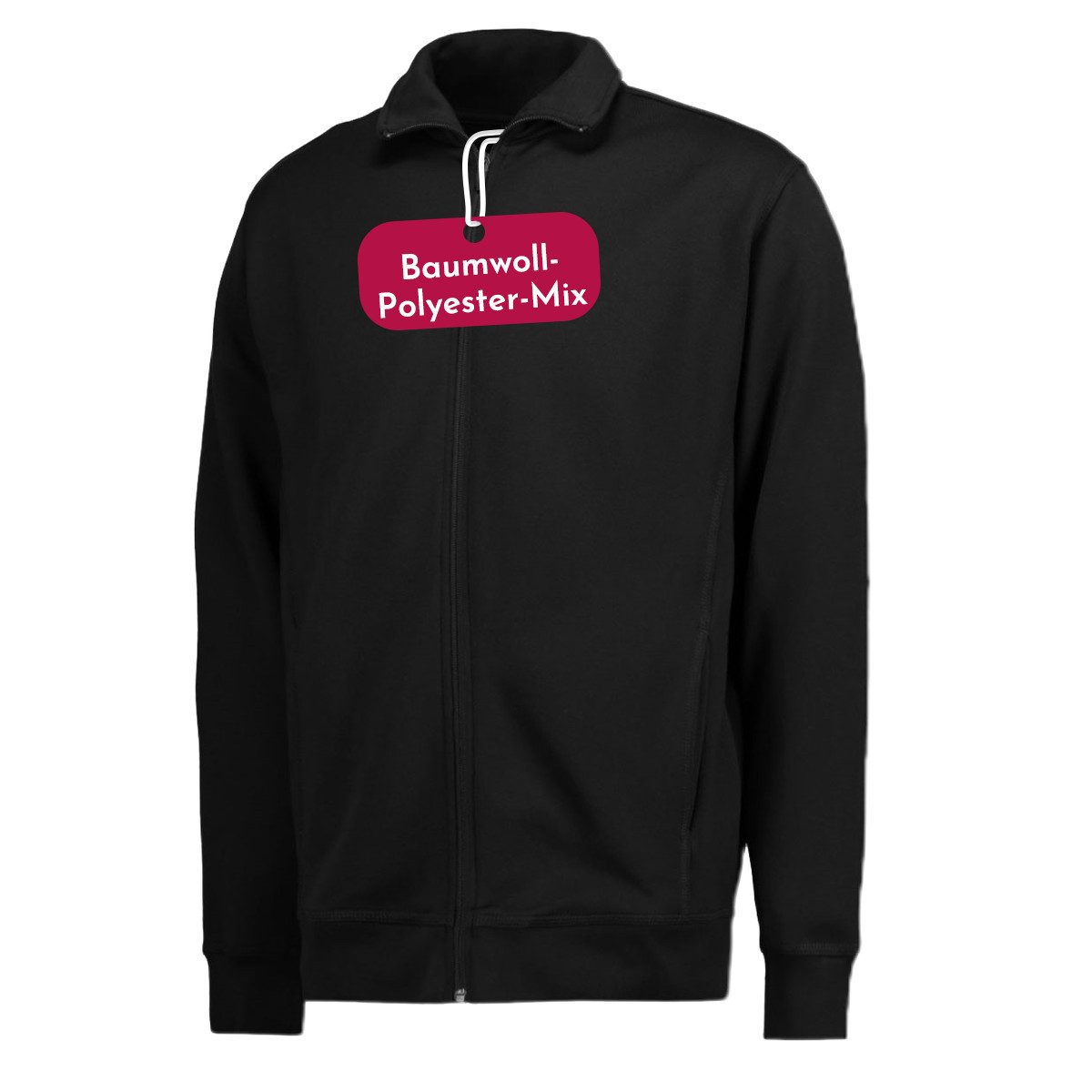 Clinotest Sweatjacke ohne Kapuze Unisex - günstig online kaufen