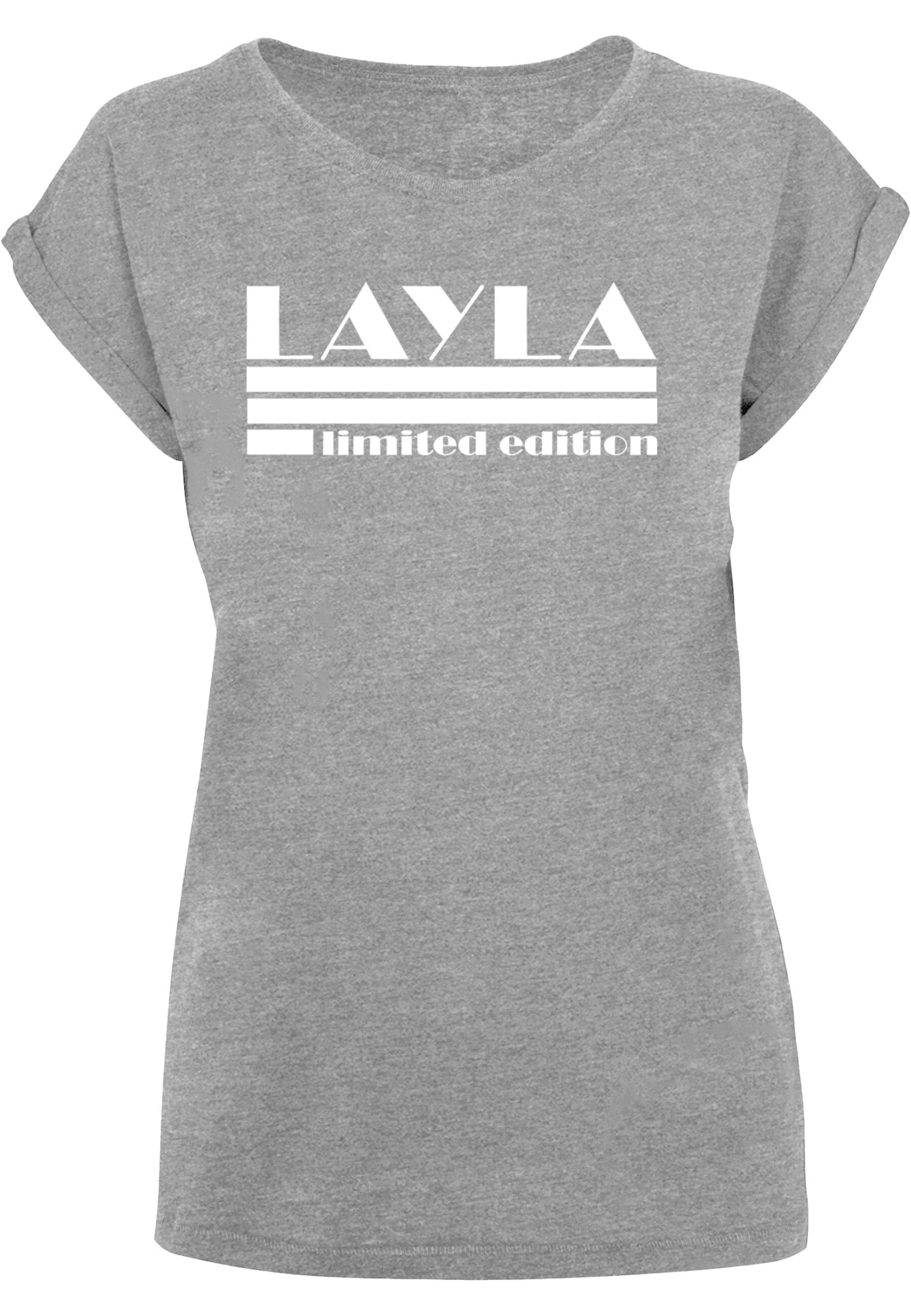 Merchcode T-Shirt "Merchcode Damen Ladies Layla - Limited Edition X T-Shirt günstig online kaufen