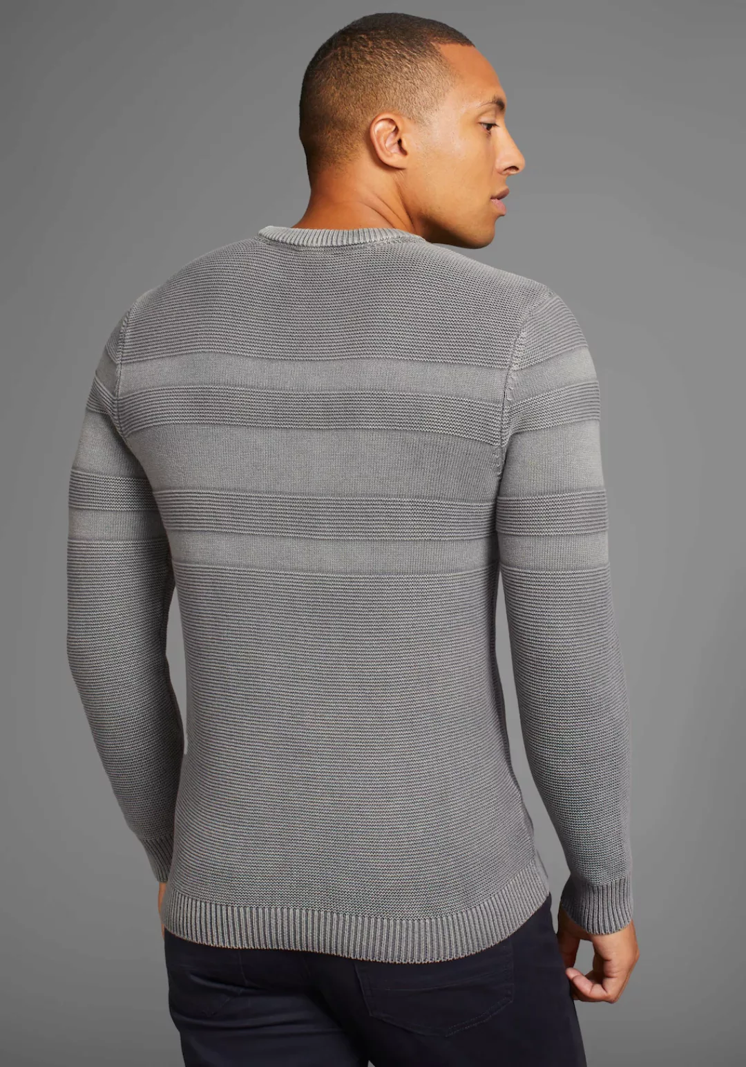 Bruno Banani Jacquardpullover günstig online kaufen