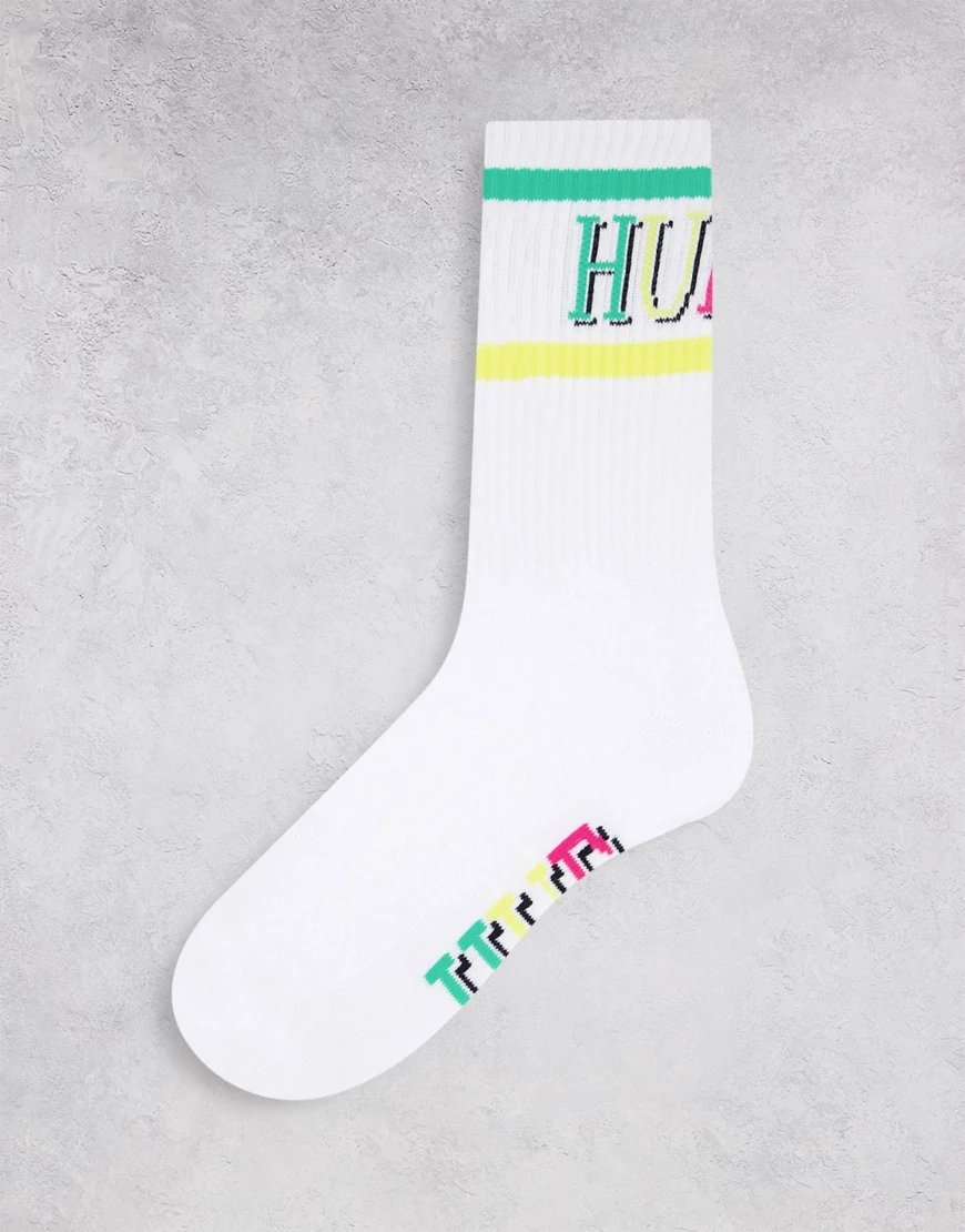 HUF – 8-Bit – Socken in Weiß günstig online kaufen