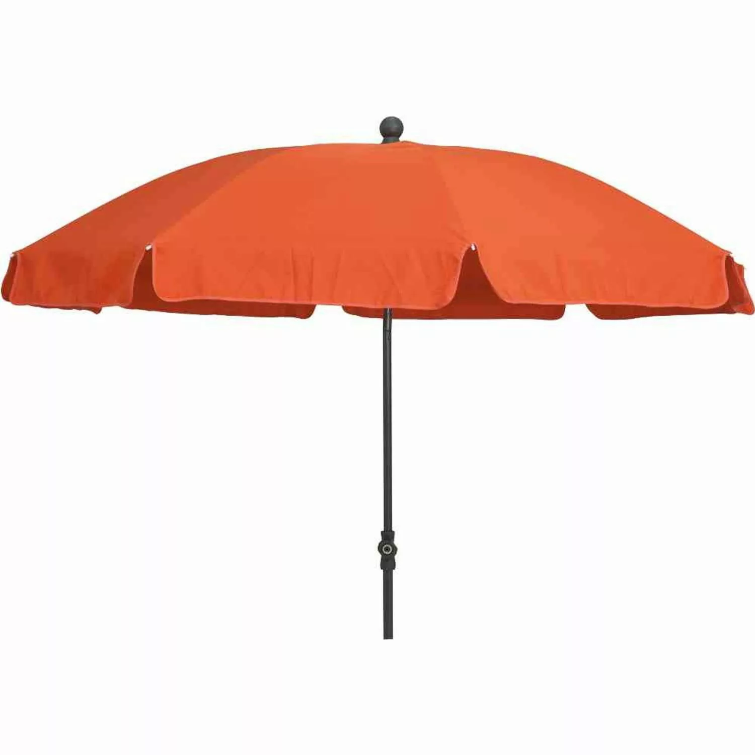 Siena Garden Sonnenschirm Mittelstockschirm terracotta Ø günstig online kaufen