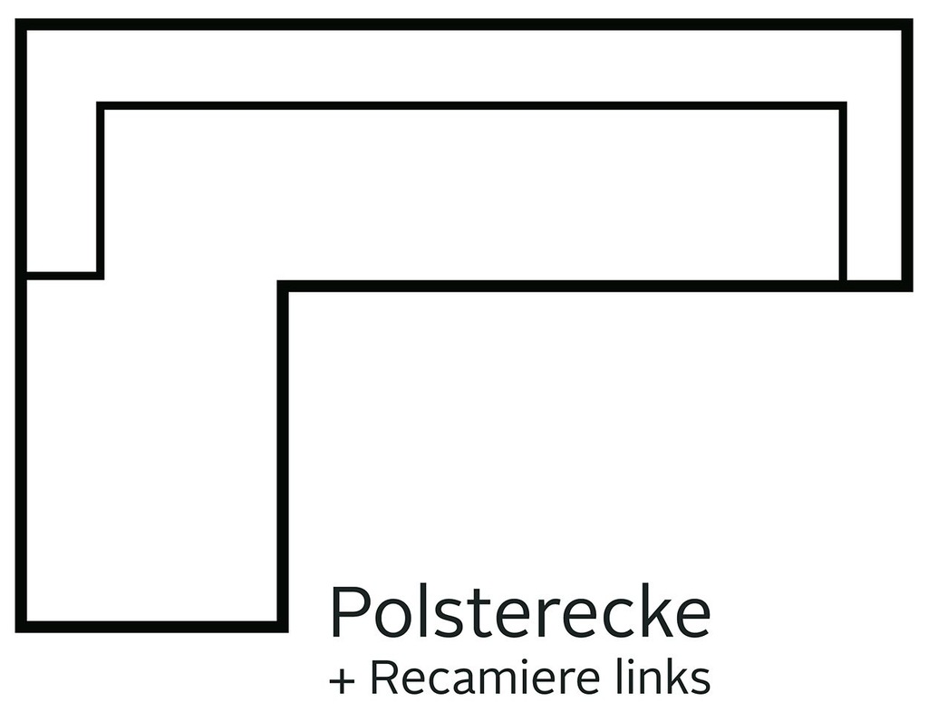 sit&more Ecksofa "Mistral L-Form", wahlweise mit Bettfunktion günstig online kaufen