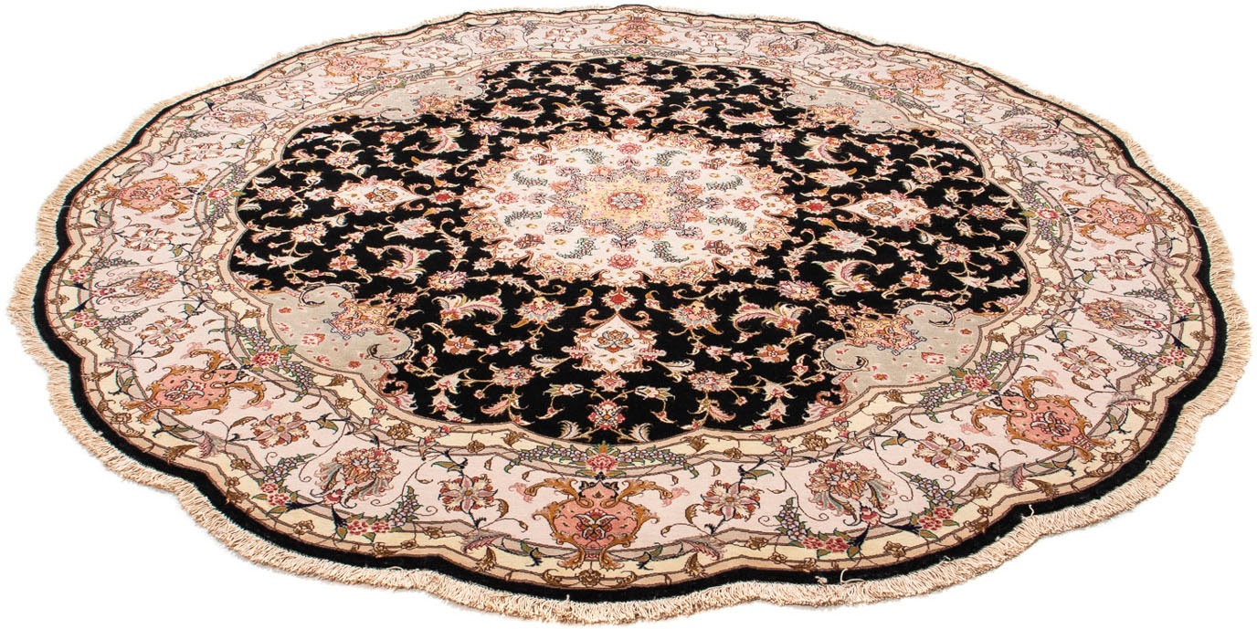 morgenland Orientteppich »Perser - Täbriz - Royal rund - 208 x 208 cm - dun günstig online kaufen