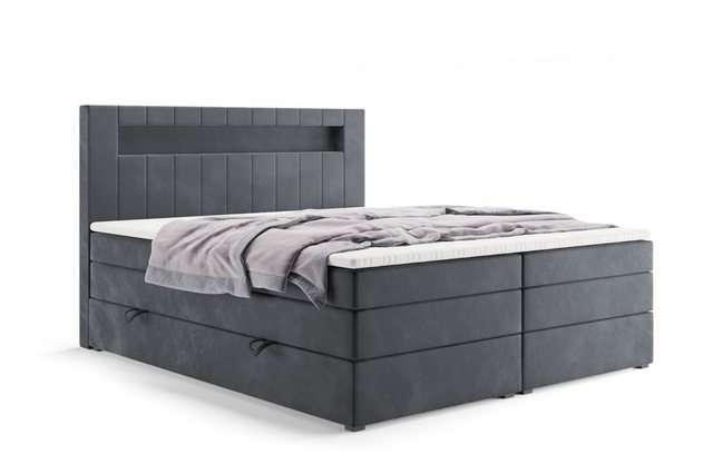 Labett Boxspringbett mit Bettkasten und Doppelmatratze, Topper, Kopfteil GO günstig online kaufen