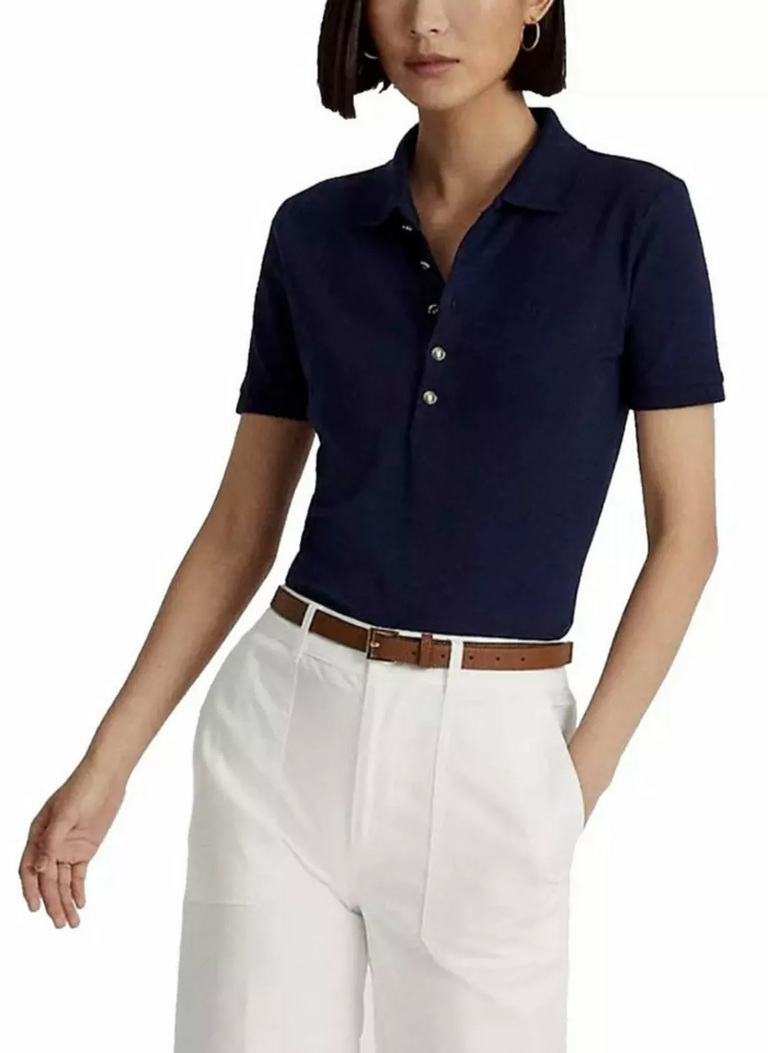 Lauren Ralph Lauren Poloshirt Poloshirt Hemd Blusentop Top Bluse Shirt T-Sh günstig online kaufen