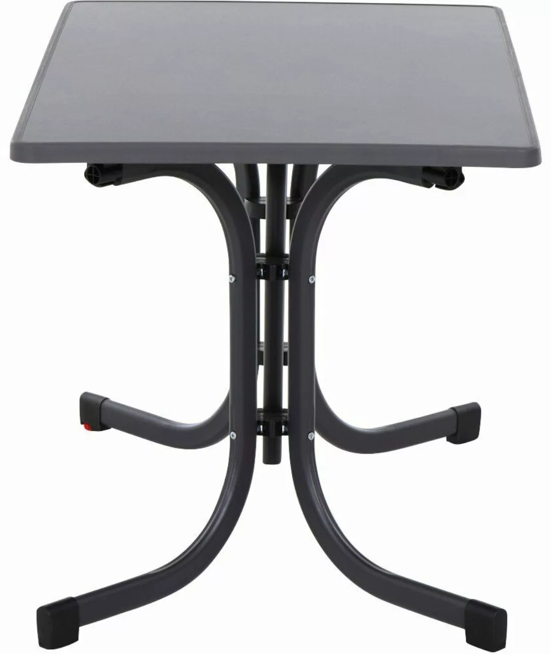 Siena Garden Klapptisch Paco Rechteckig Anthrazit/Matt 70 cm x 111 cm günstig online kaufen
