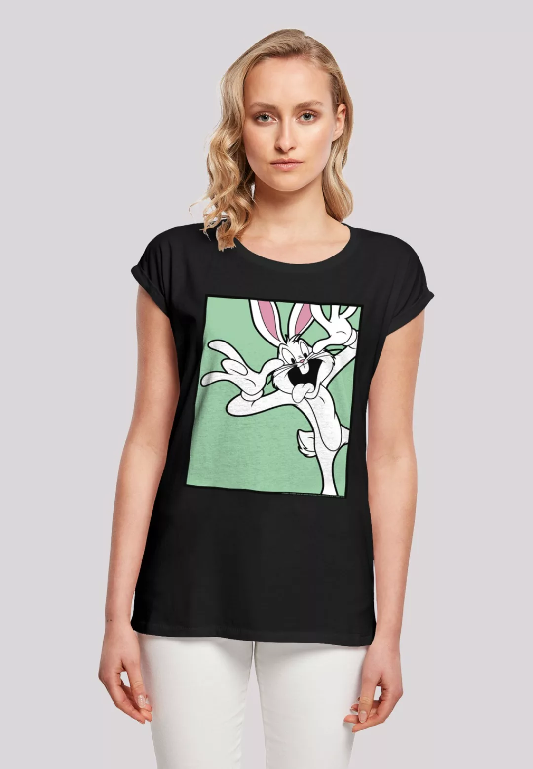 F4NT4STIC T-Shirt "Looney Tunes Bugs And Lola Valentines Cuddle", Print günstig online kaufen