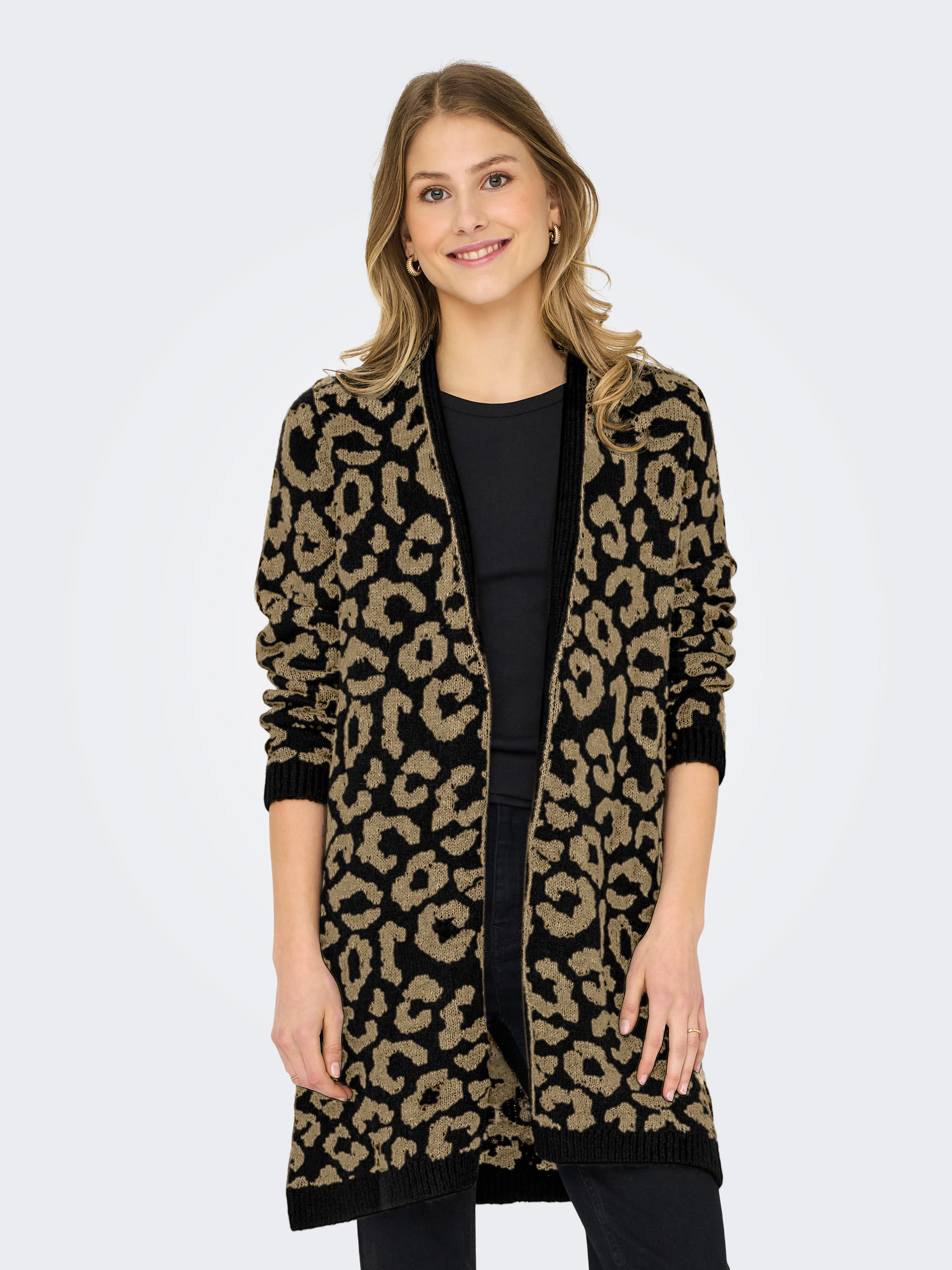 ONLY Strickjacke "ONLJADE ANIMAL AO LS CARDIGAN RP KNT" günstig online kaufen