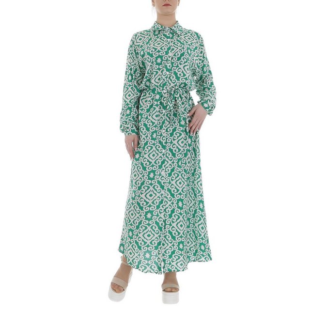 Ital-Design Maxikleid Damen Freizeit (85885211) Ornamente Blusenkleid in Gr günstig online kaufen