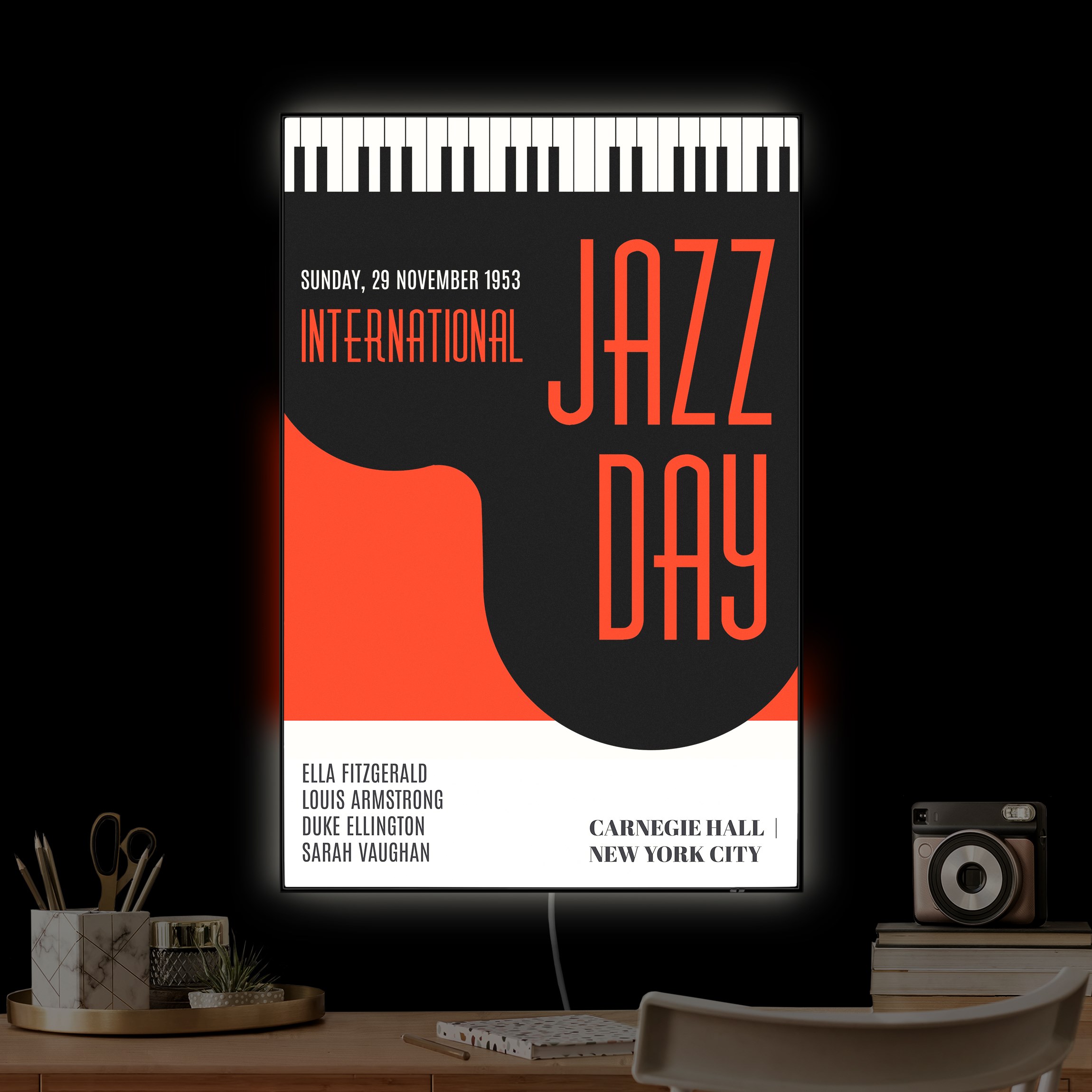 LED-Wechselbild Jazzy Days - Plakat günstig online kaufen