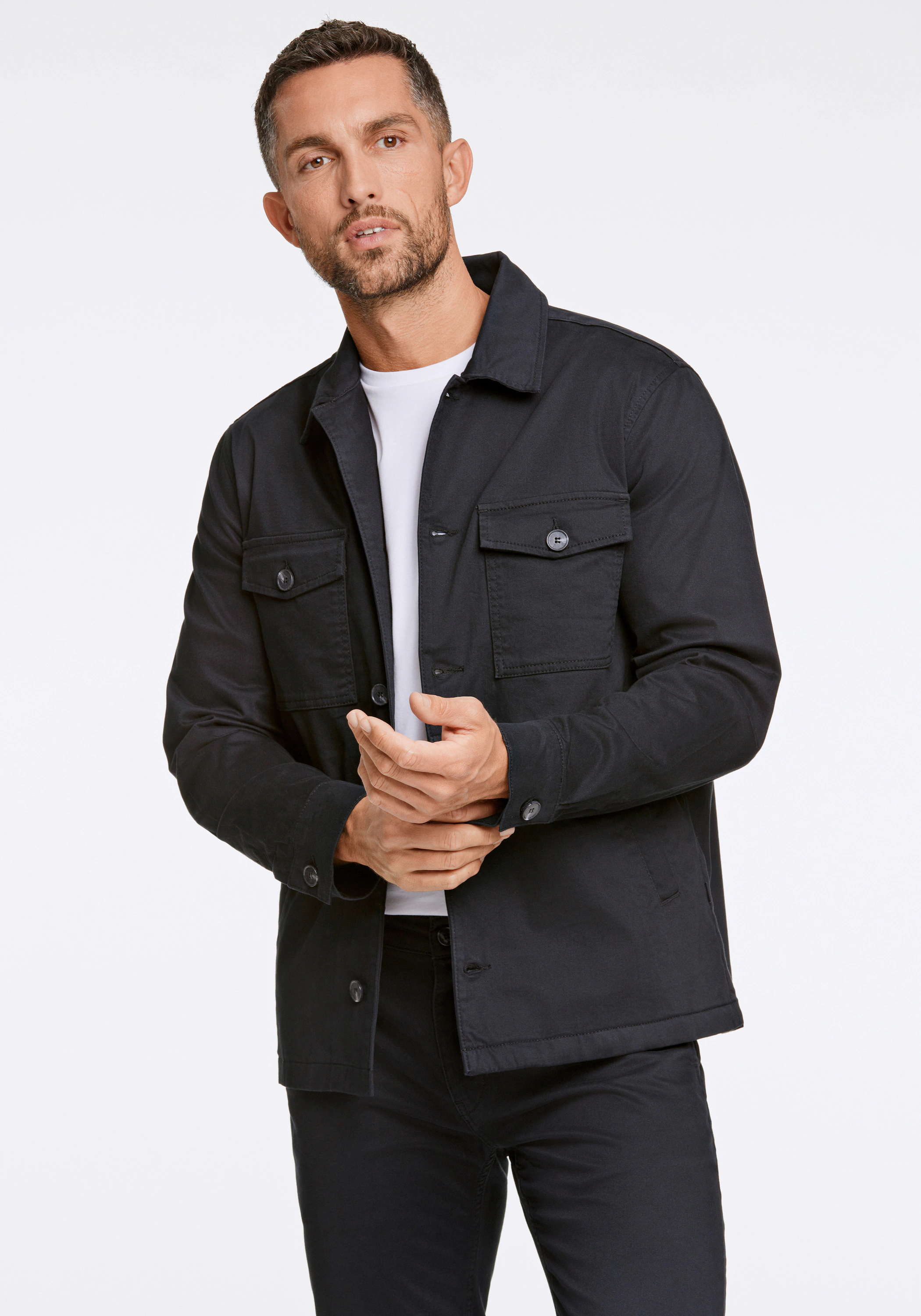 LINDBERGH Hemdjacke "Lindbergh Oberhemd" günstig online kaufen