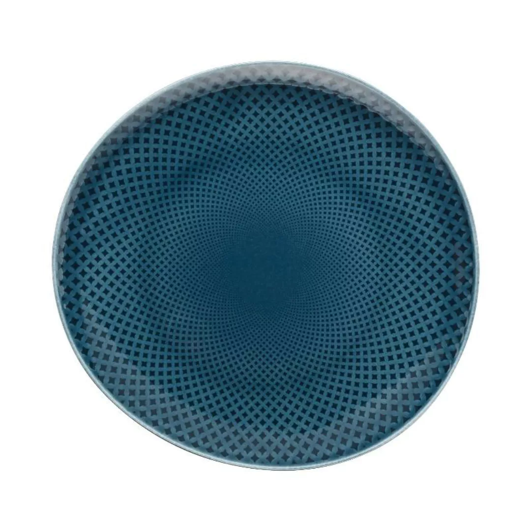 Rosenthal Junto Ocean Blue - Porzellan Teller flach 22 cm günstig online kaufen