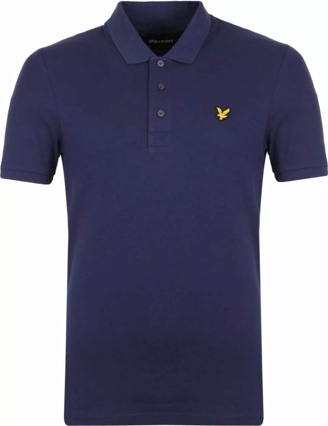 Lyle and Scott Dunkelblau Poloshirt - Größe S günstig online kaufen