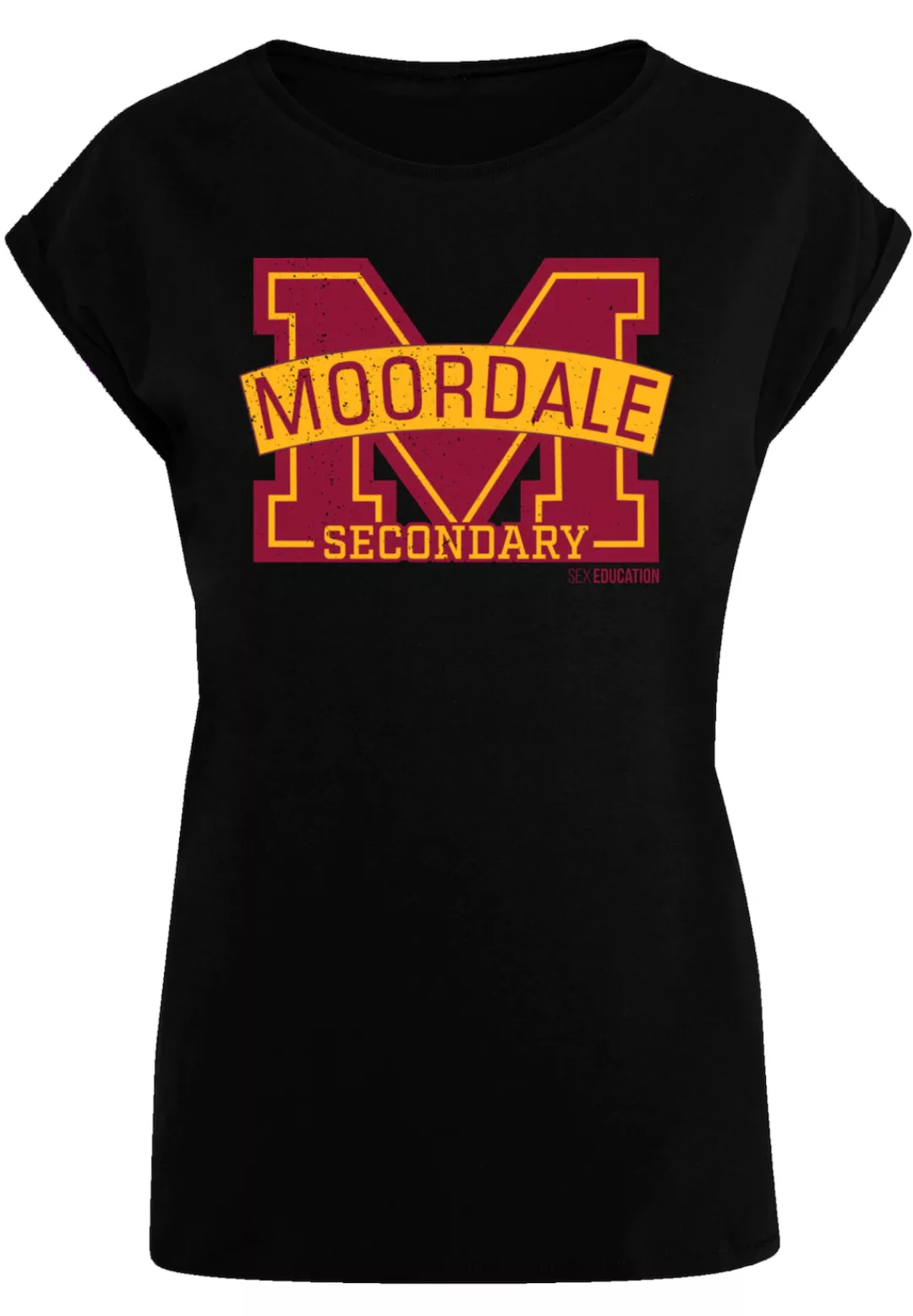 F4NT4STIC T-Shirt "Sex Education Moordale Cracked M Logo2", Premium Qualitä günstig online kaufen