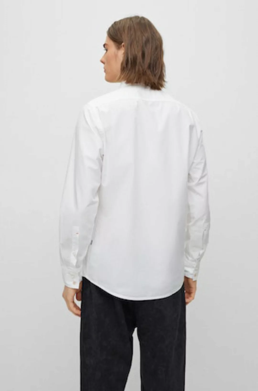 BOSS ORANGE Langarmhemd Relegant_6 mit praktischer Brusttasche günstig online kaufen