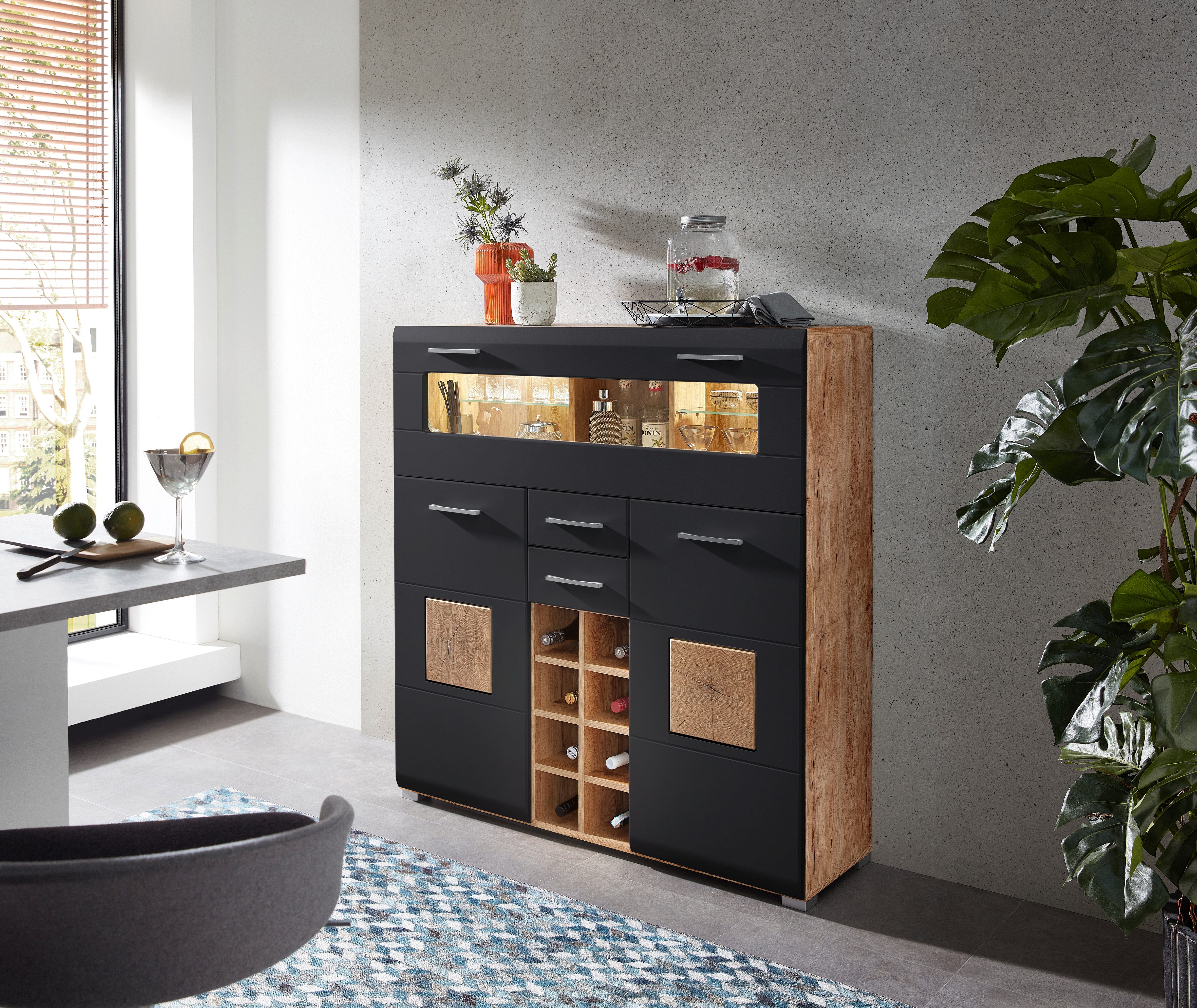 Innostyle Barschrank "Sonate", (3 St.), Elemente sind flexibel kombinierbar günstig online kaufen