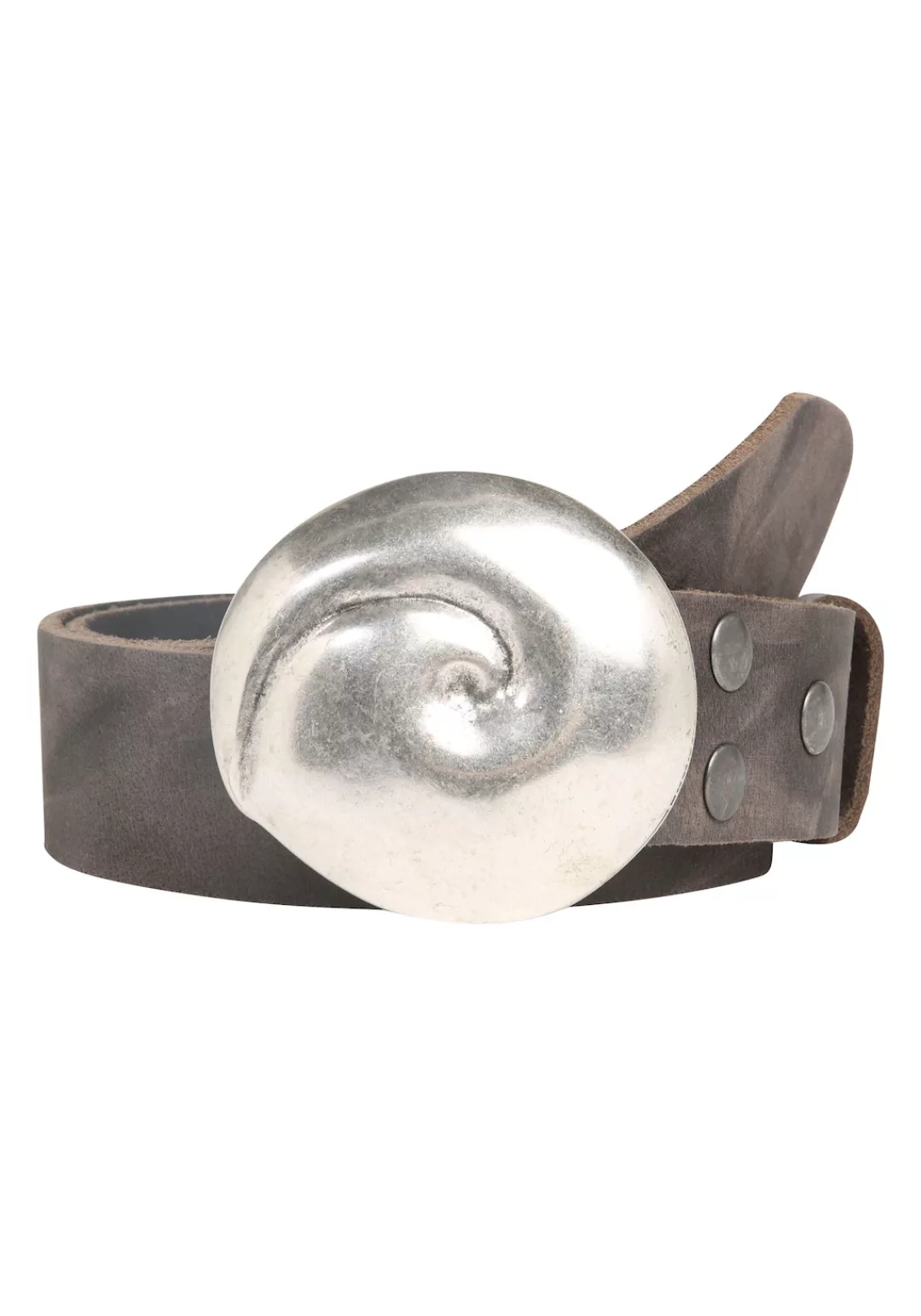 RETTUNGSRING by showroom 019 Ledergürtel, mit Koppelschließe im Muscheldesi günstig online kaufen