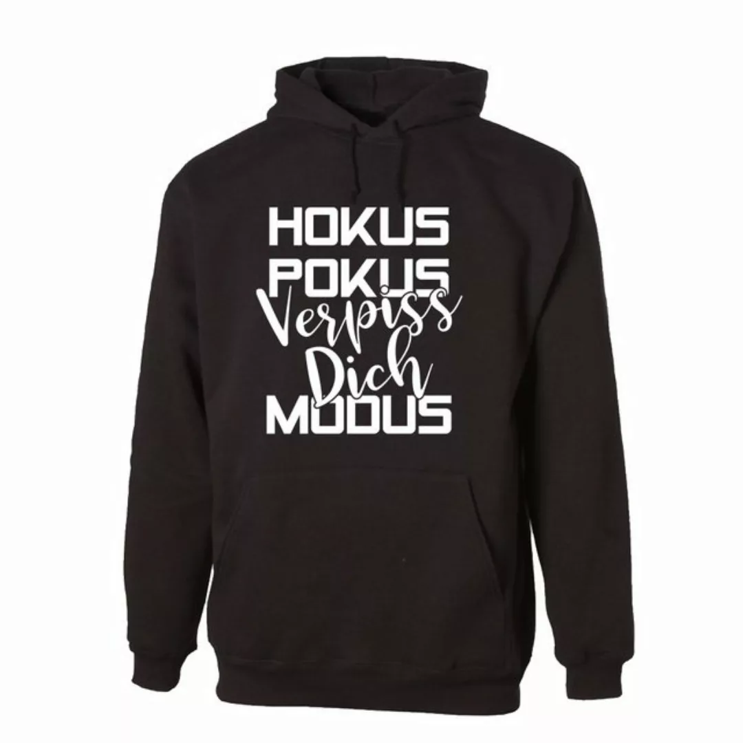 G-graphics Hoodie Hokus Pokus -Verpiss Dich- Modus Unisex mit trendigem Fro günstig online kaufen