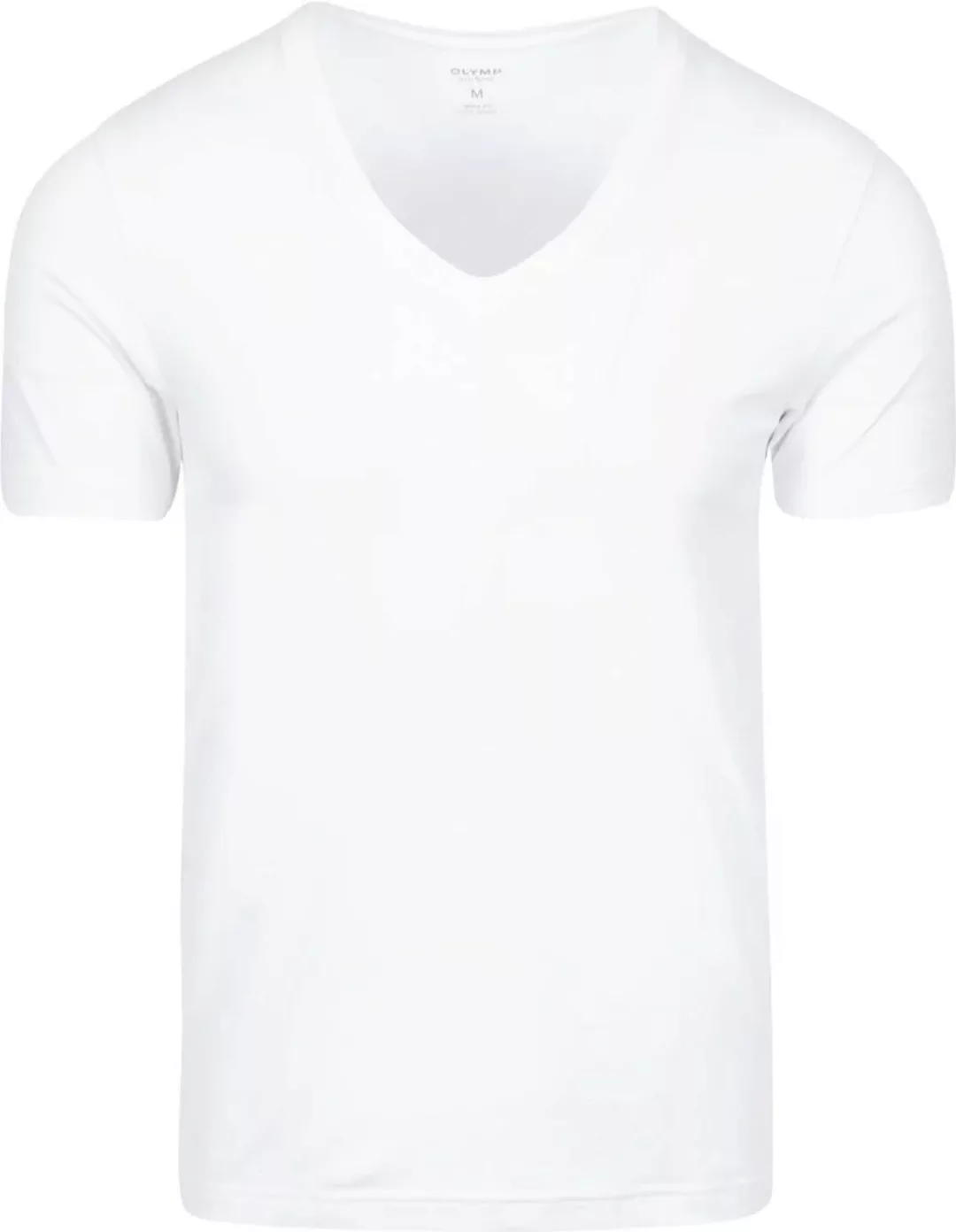 Olymp T-Shirt Tiefer V-Ausschnitt - Größe M günstig online kaufen