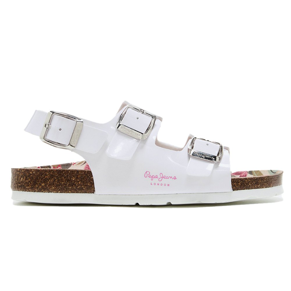 Pepe Jeans Bio Basic Buckles Sandalen EU 39 White günstig online kaufen